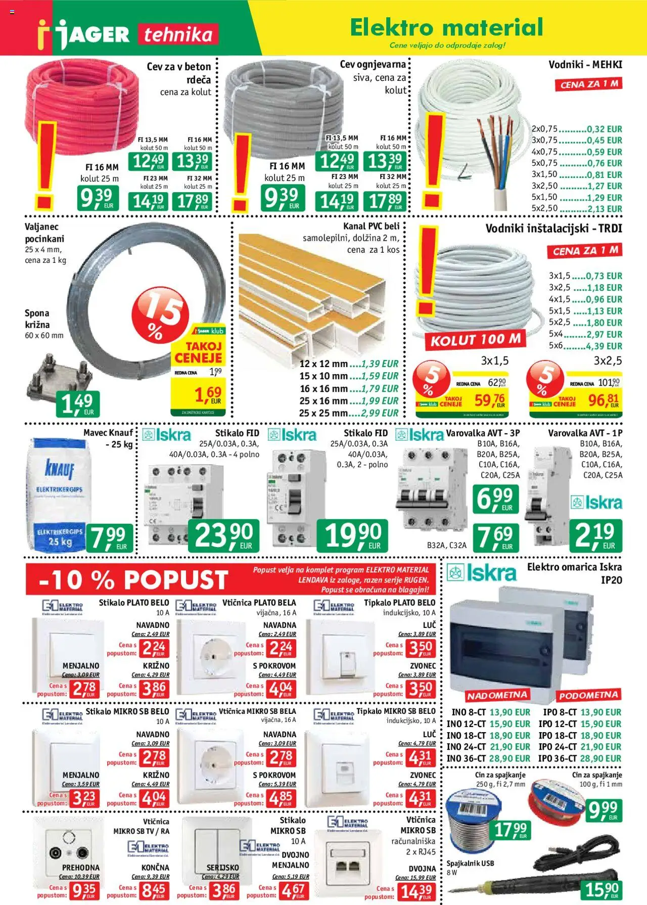 Jager katalog tehnika │ velja od 06.08.2025 | Stran: 7 | Izdelki: Tv, Usb, Beton, Omarica