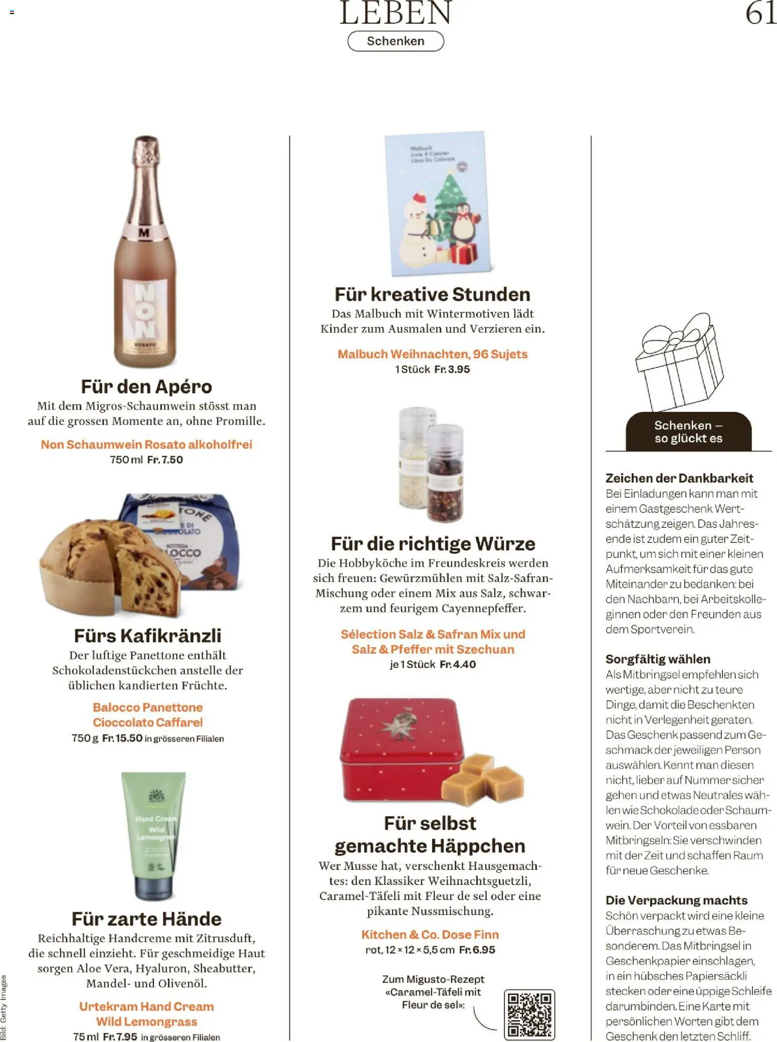 Migros - Magazin – gültig ab 09.12.2025 | Seite: 61