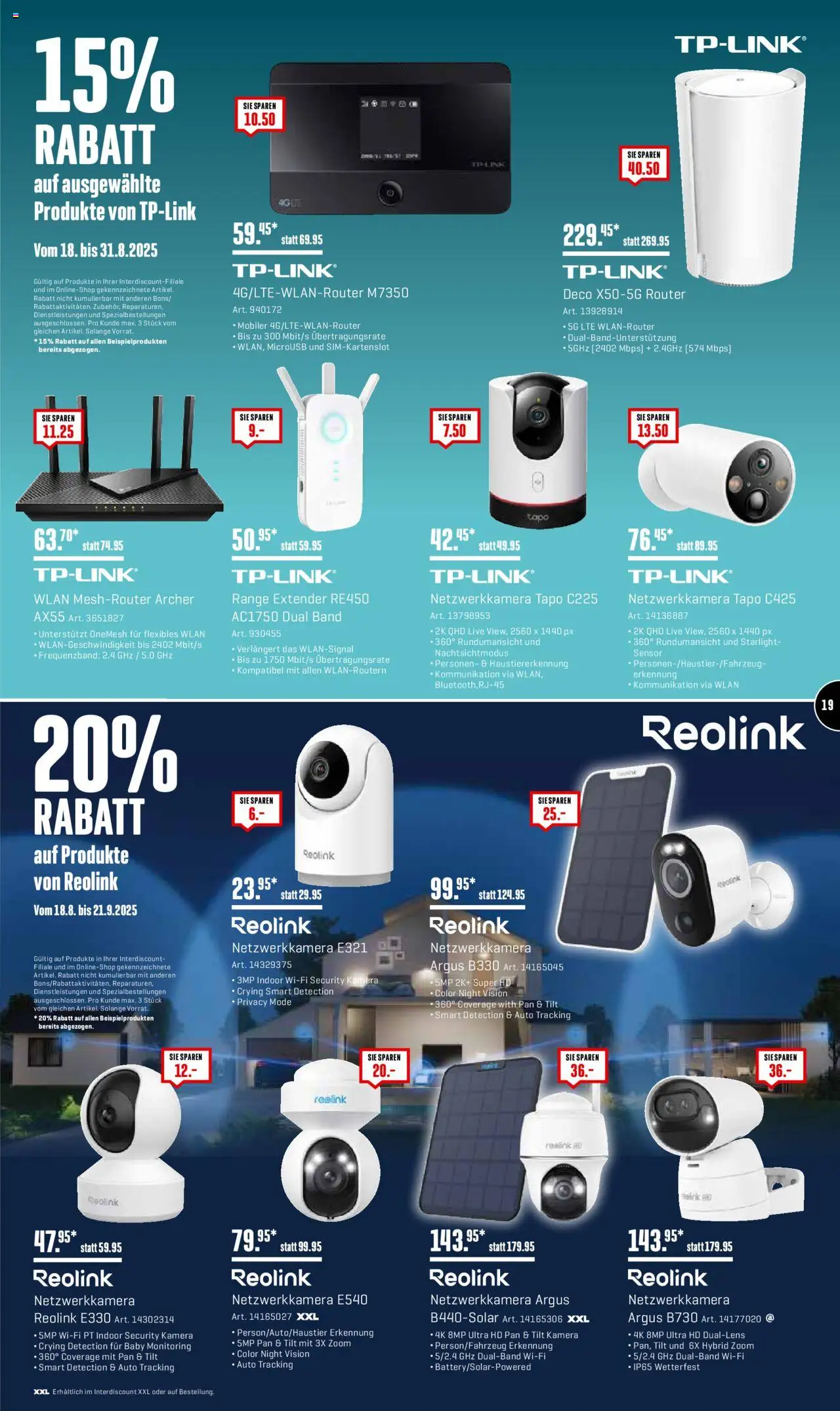 Interdiscount Aktionen ab 18.08.2025 | Seite: 19 | Produkte: Kamera