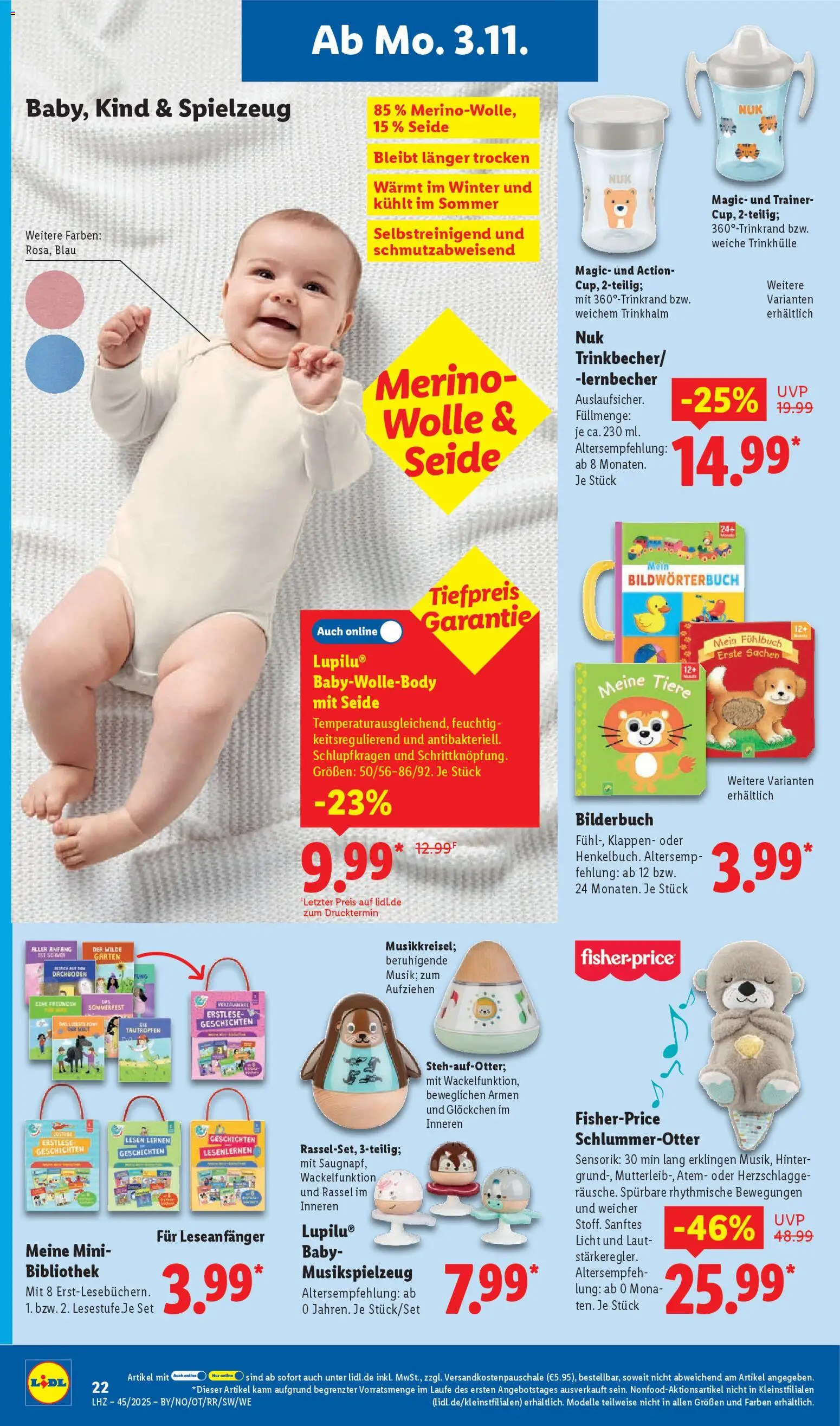 Lidl Prospekt Heppenheim – gültig ab 03.11.2025 | Seite: 44 | Produkte: Bibliothek