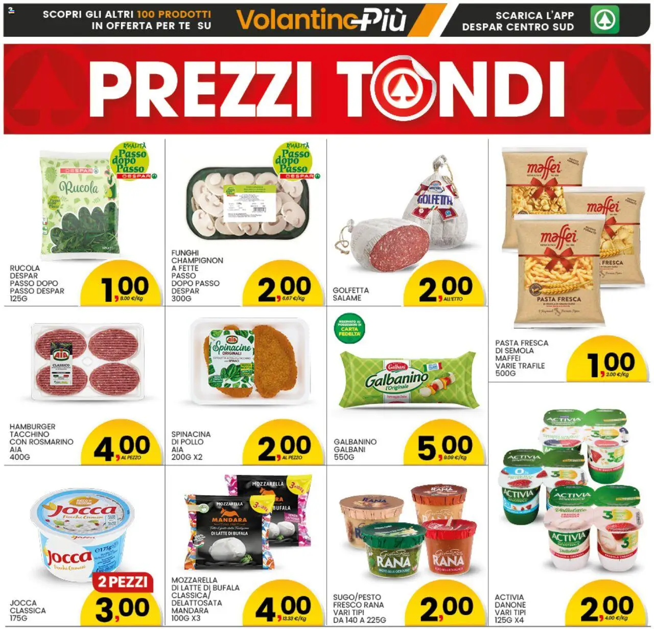 Volantino Interspar del 13.10.2025 | Pagina: 3 | Prodotti: Rosmarino, Rucola, Tè, Latte