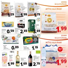 Volantino Todis del 04.09.2025 | Pagina: 15 | Prodotti: Acqua, Frutta, Acqua naturale, Miele