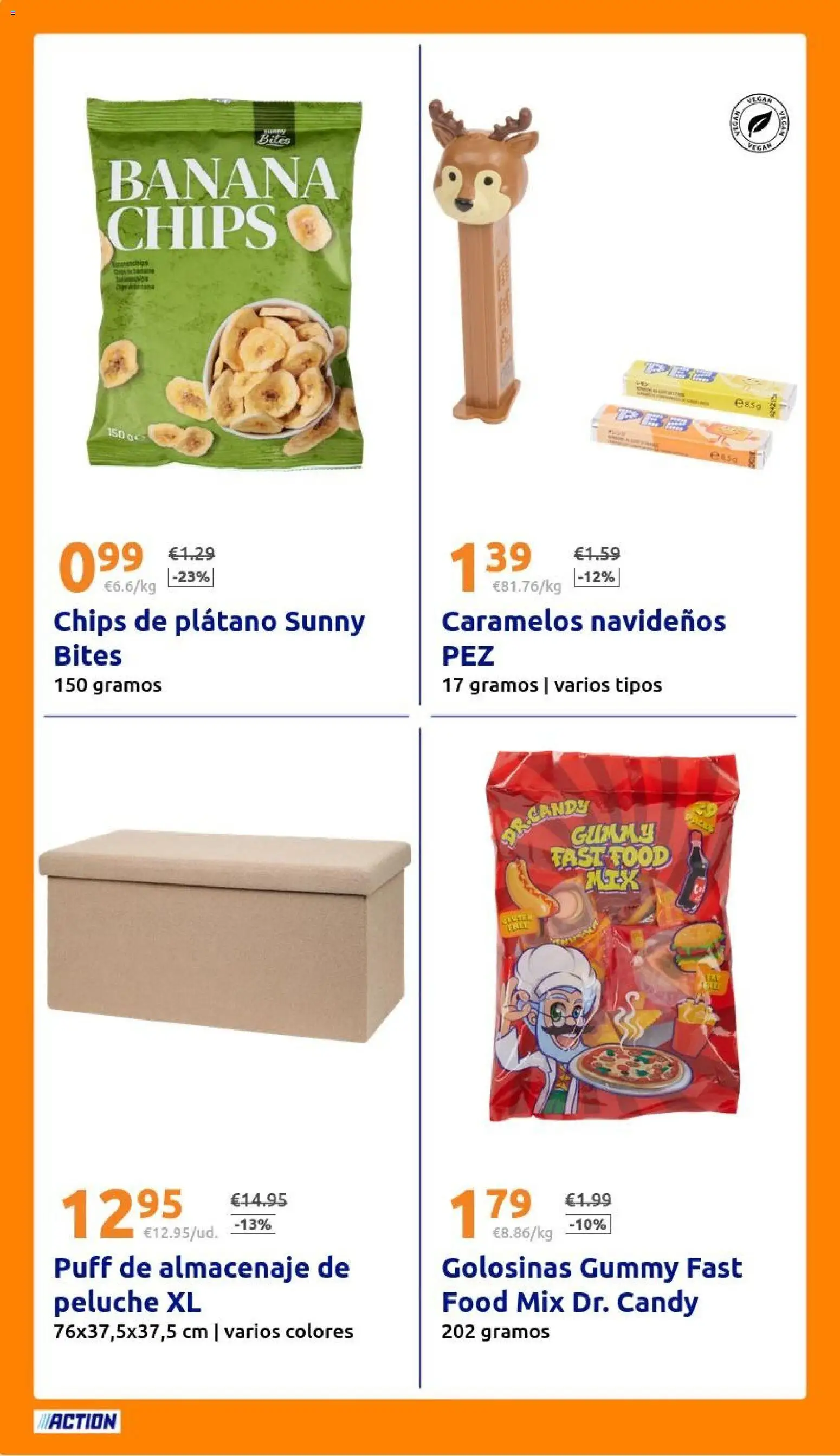 Action - Action ES week 45 2025 │ válido desde el 05.11.2025 | Página: 22 | Productos: Golosinas, Almacenaje