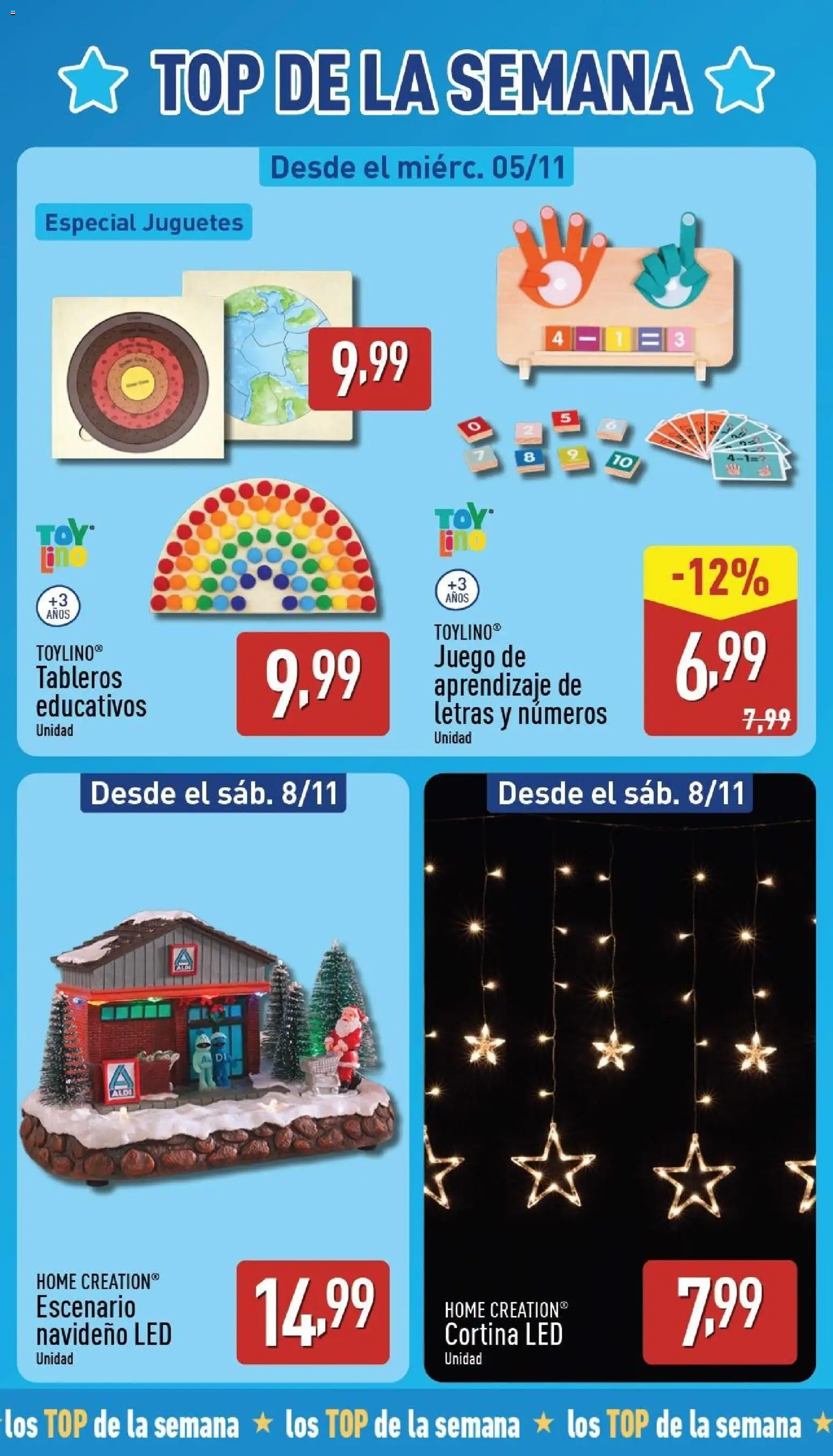 Aldi folleto Península │ válido desde el 03.11.2025 | Página: 3 | Productos: Cortina, Juguetes