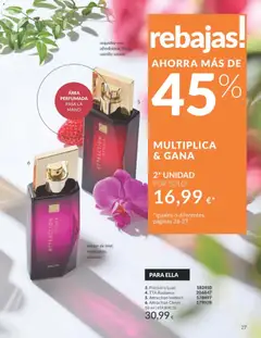 Vista previa Catálogo AVON campaña 4 válido desde el 01.04.2026 | Página: 27 | Productos: Néctar