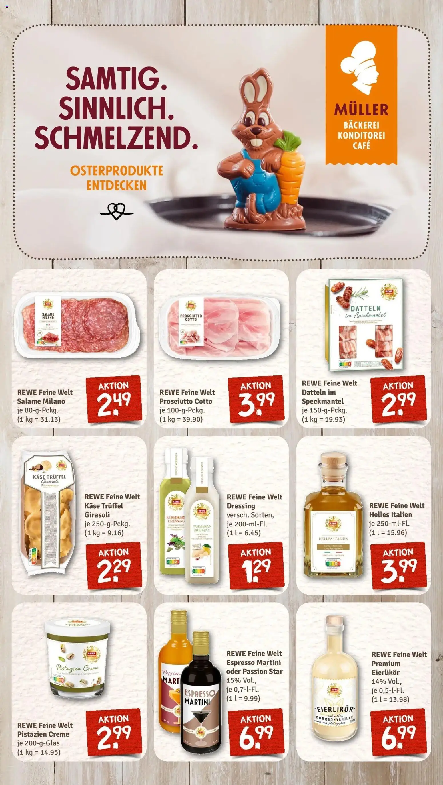 Rewe Prospekt Rammingen	 – gültig ab 30.03.2026 | Seite: 11 | Produkte: Martini, Bäckerei, Dressing, Pistazien