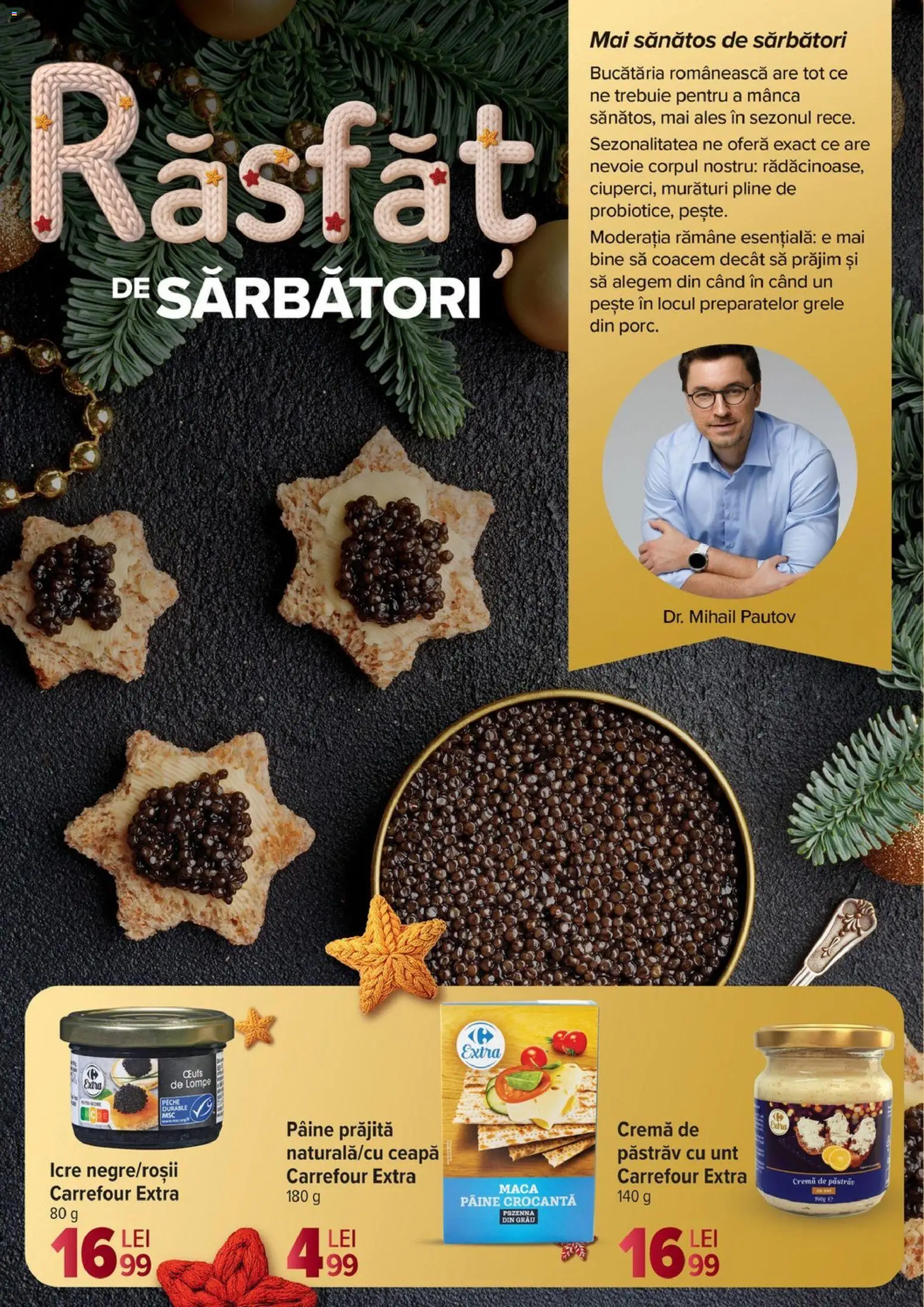 Noul catalog Carrefour – valabil de la 19.11.2025 | Pagină: 2 | Produse: Unt, Cremă, Pâine, Ceapă
