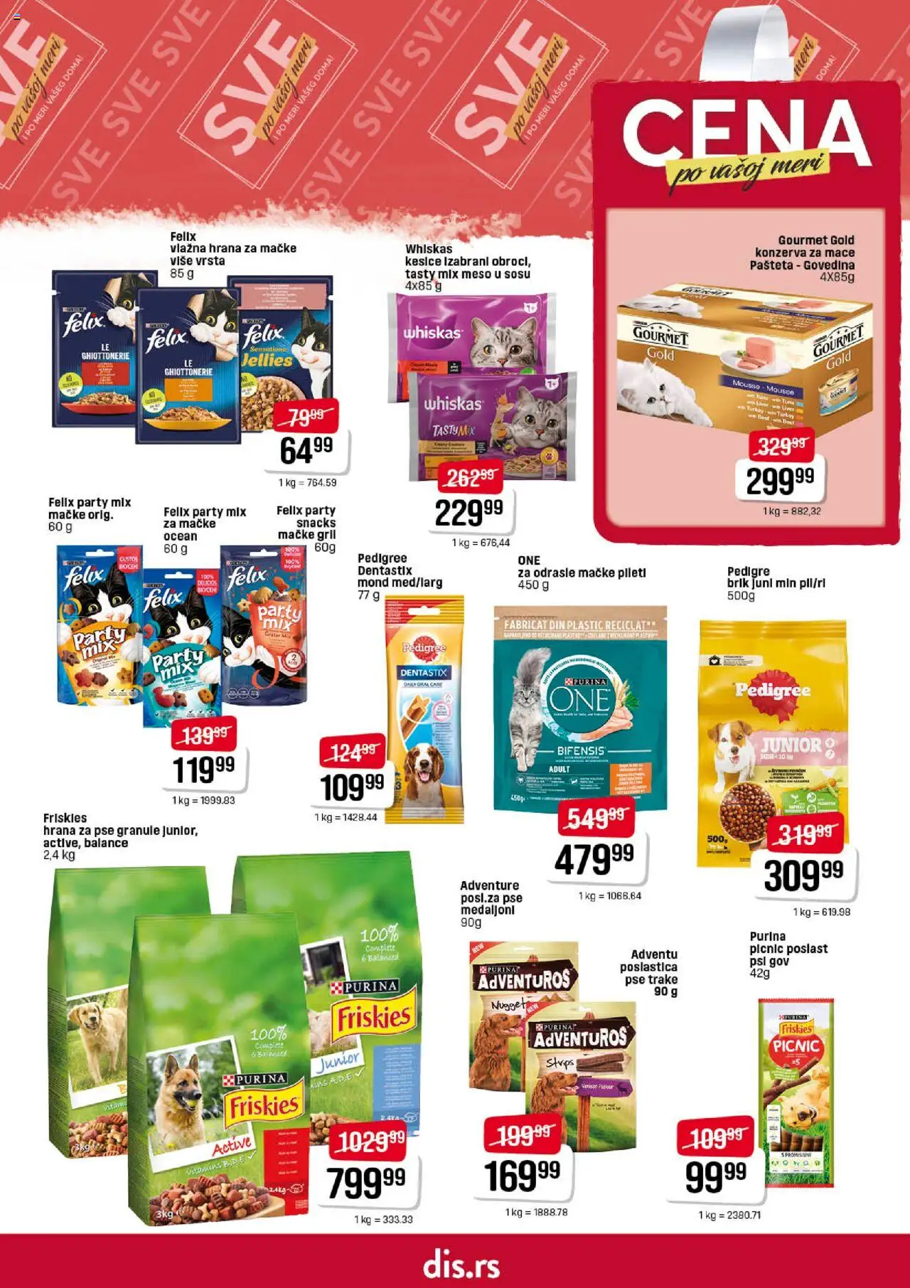 Super DIS katalog - važi od 31.07.2025 | Strana: 31 | Proizvode: Purina, Hrana za pse, Hrana za mačke, Whiskas