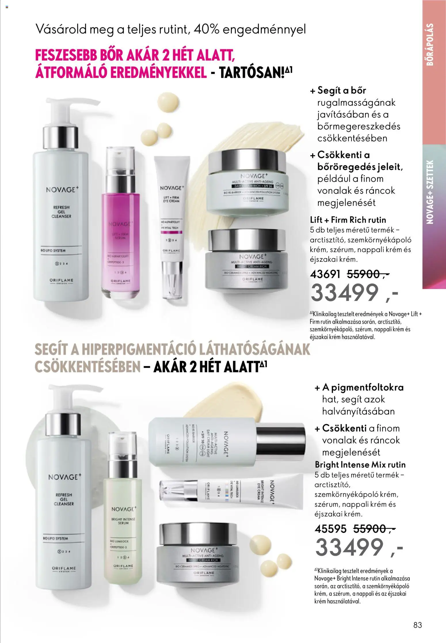 Oriflame akciós ujság - amely érvényes a következő dátumtól: 22.10.2025 | Oldal: 83 | Termékek: Szemkörnyékápoló, Bor