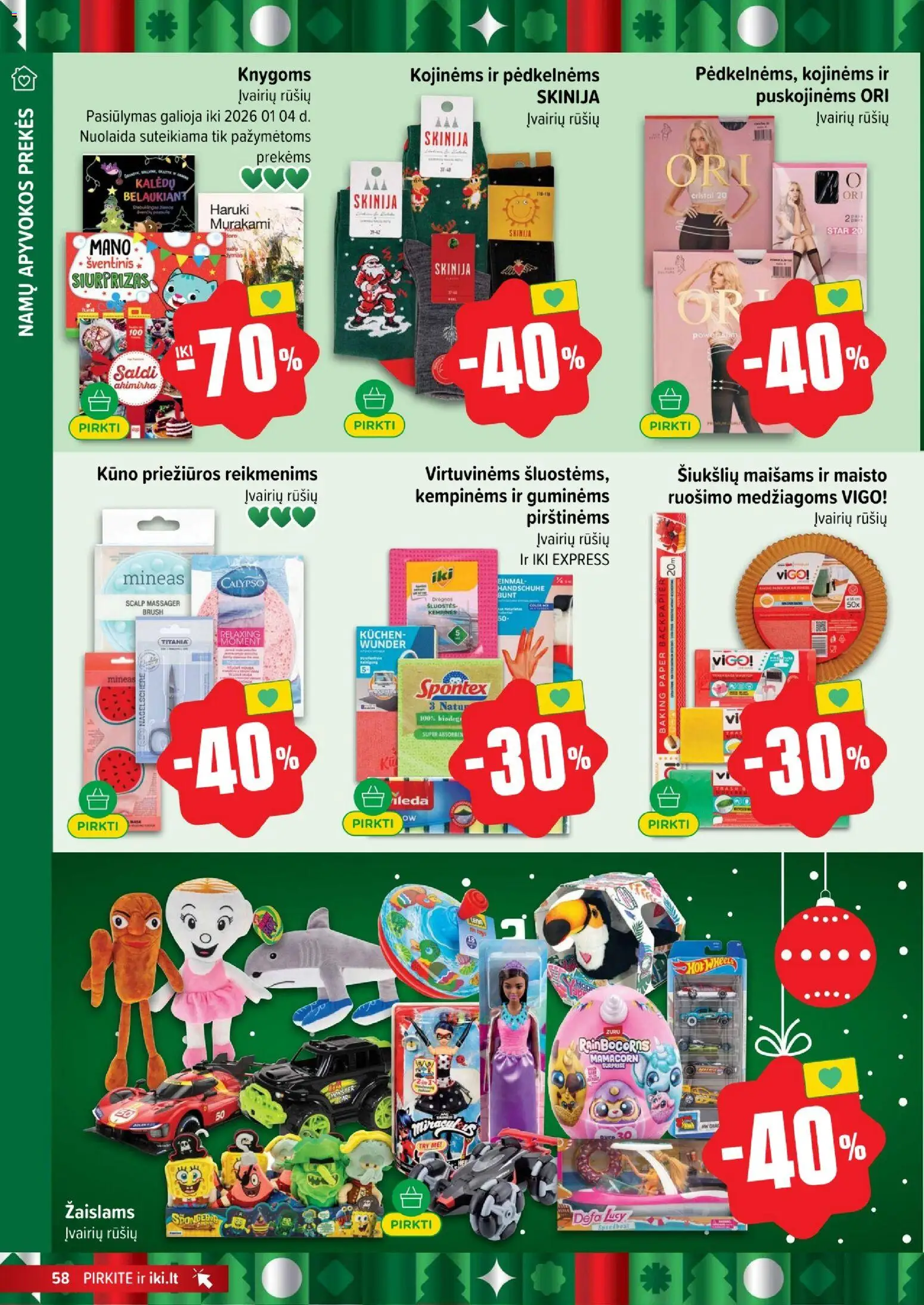IKI akcijos nuo 08.12.2025 | Puslapis: 58