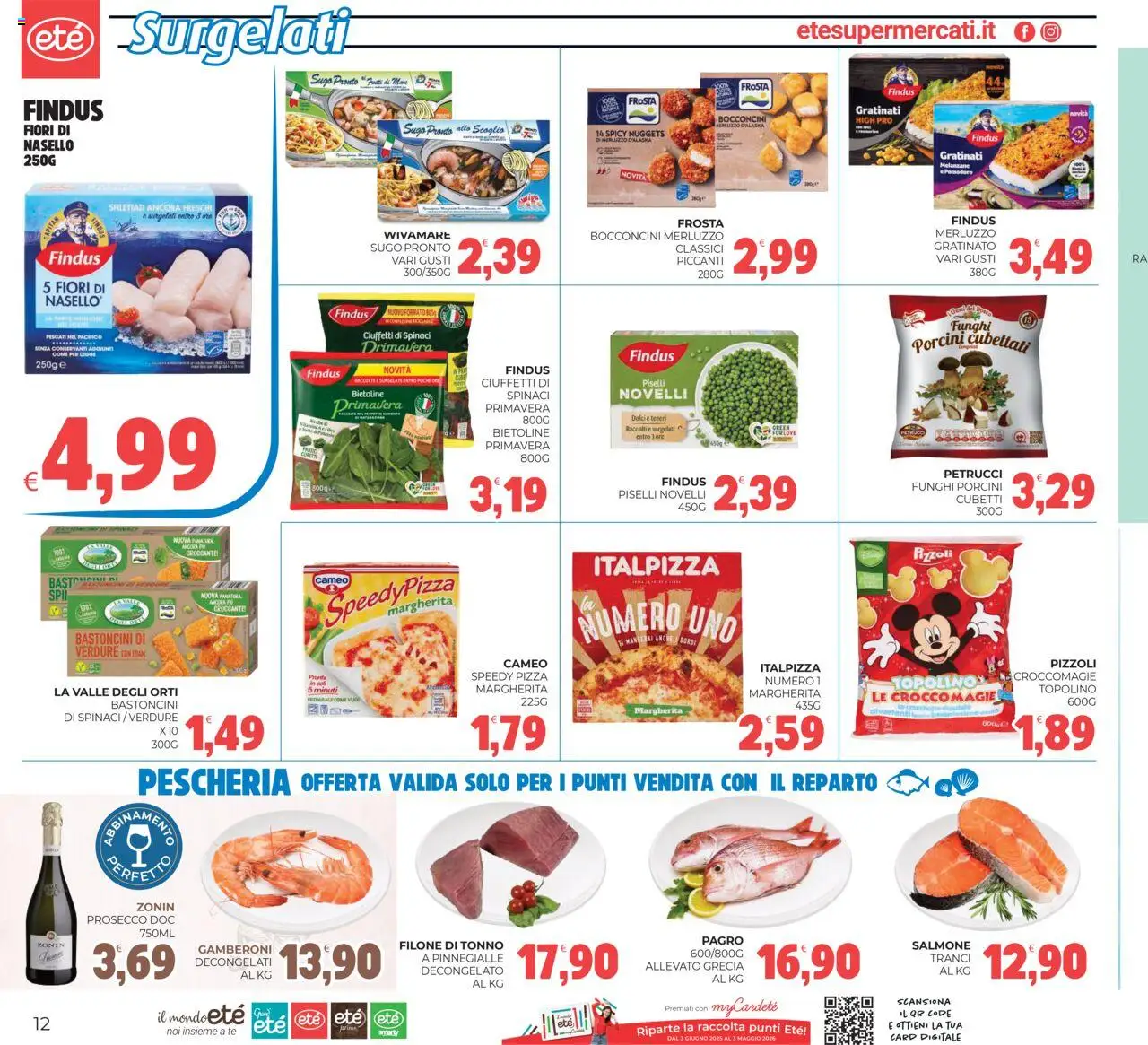 Volantino Eté del 09.09.2025 | Pagina: 12 | Prodotti: Salmone, Tè, Tonno, Nasello