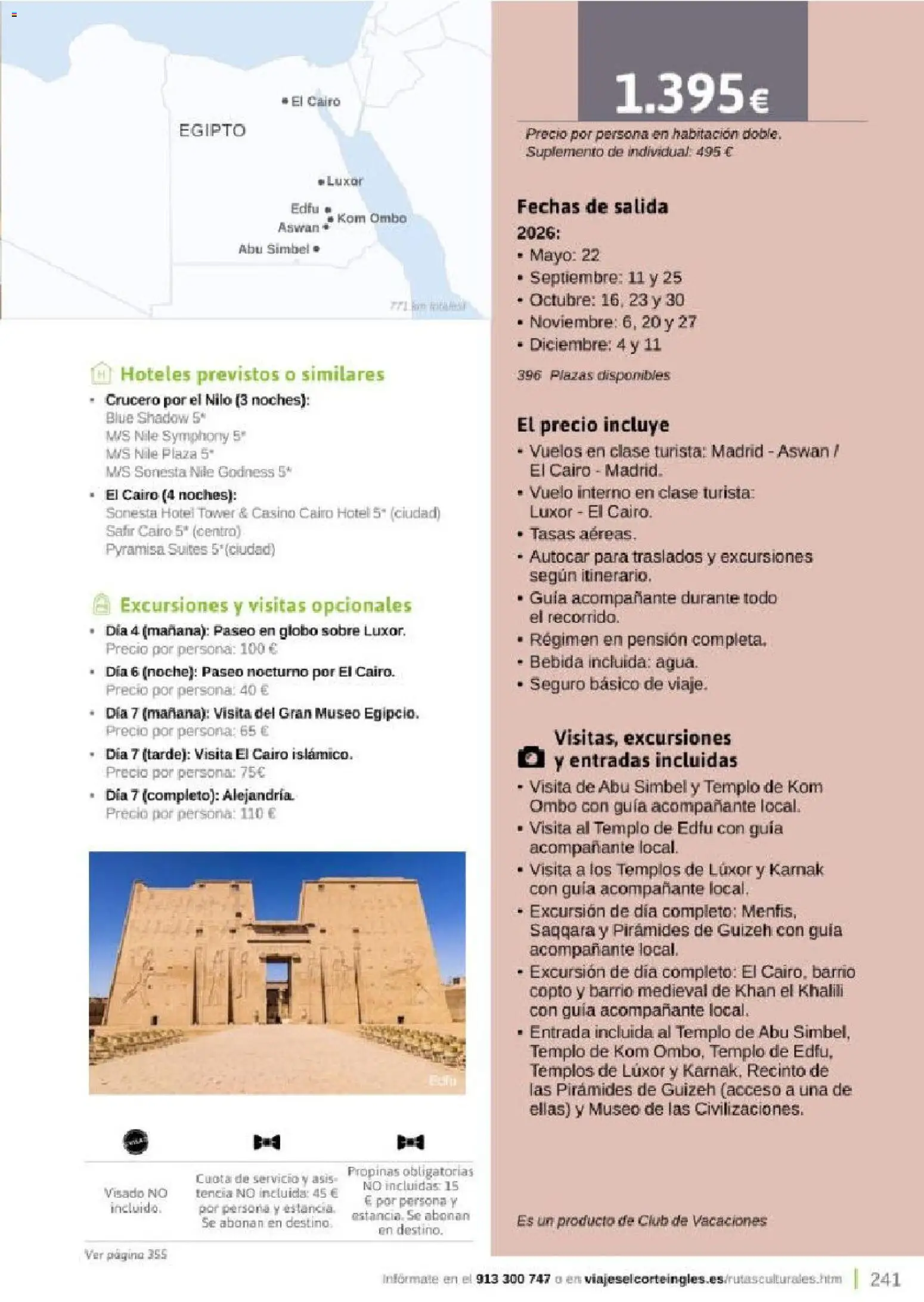 Viajes El Corte Inglés Rutas Culturales de la Comunidad de Madrid │ válido desde el 01.04.2026 | Página: 241