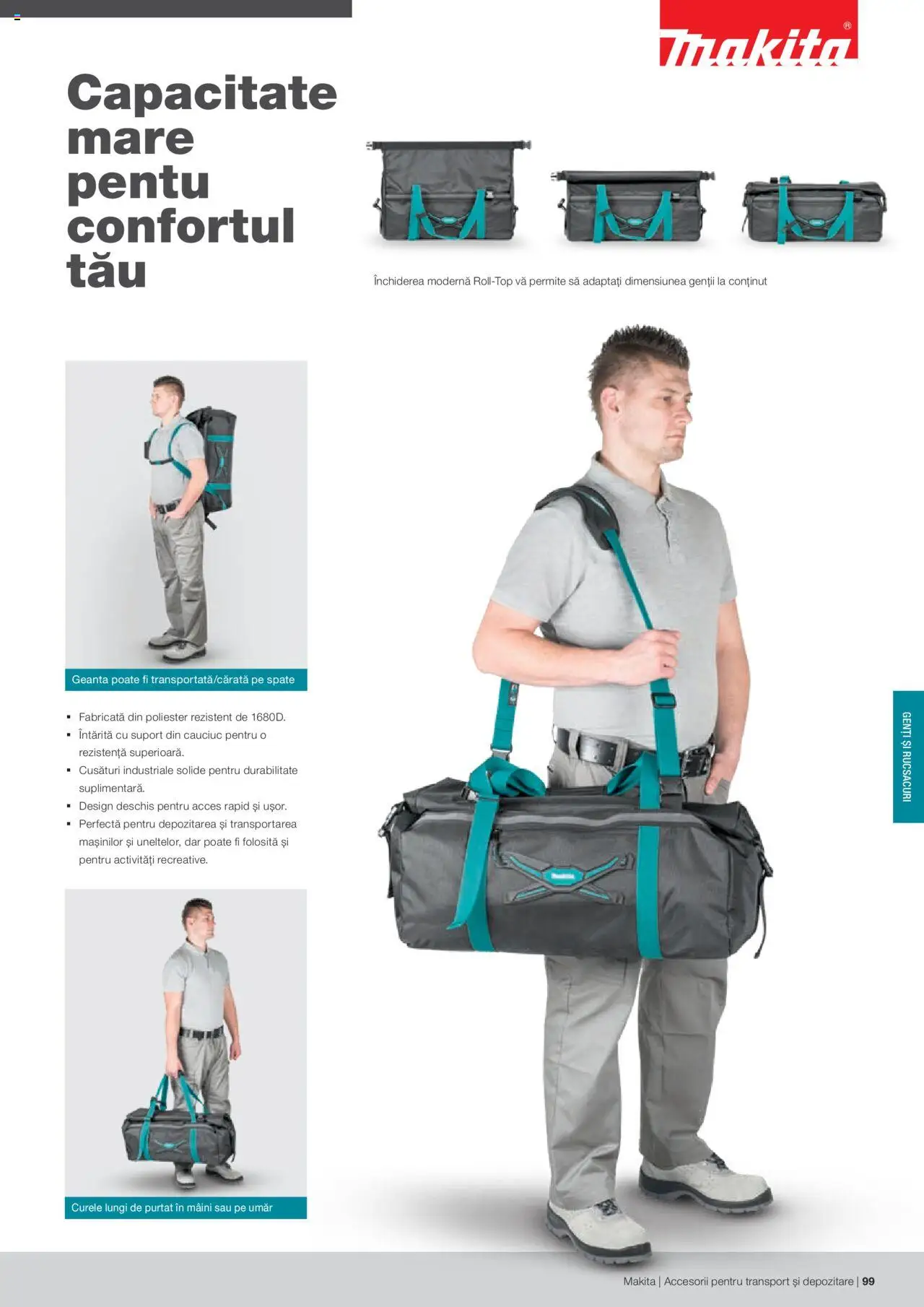 Makita catalog - Accesorii pentru transport si depozitare   – valabil de la 06.09.2021 | Pagină: 99