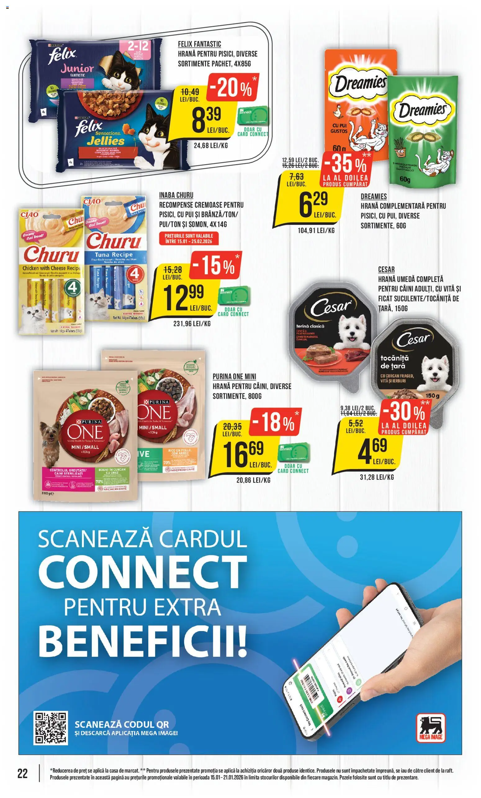 Noul catalog Mega Image – valabil de la 15.01.2026 | Pagină: 22 | Produse: Hacıyatmaz Kedi Oyuncağı, Orez