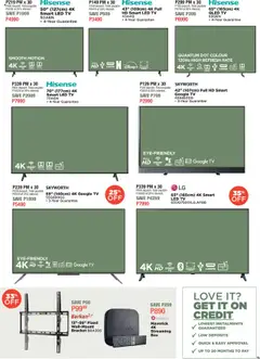 House and Home - Botswana Catalogue │ valid from 21.07.2025 | Page: 15 | Products: Audio, TV