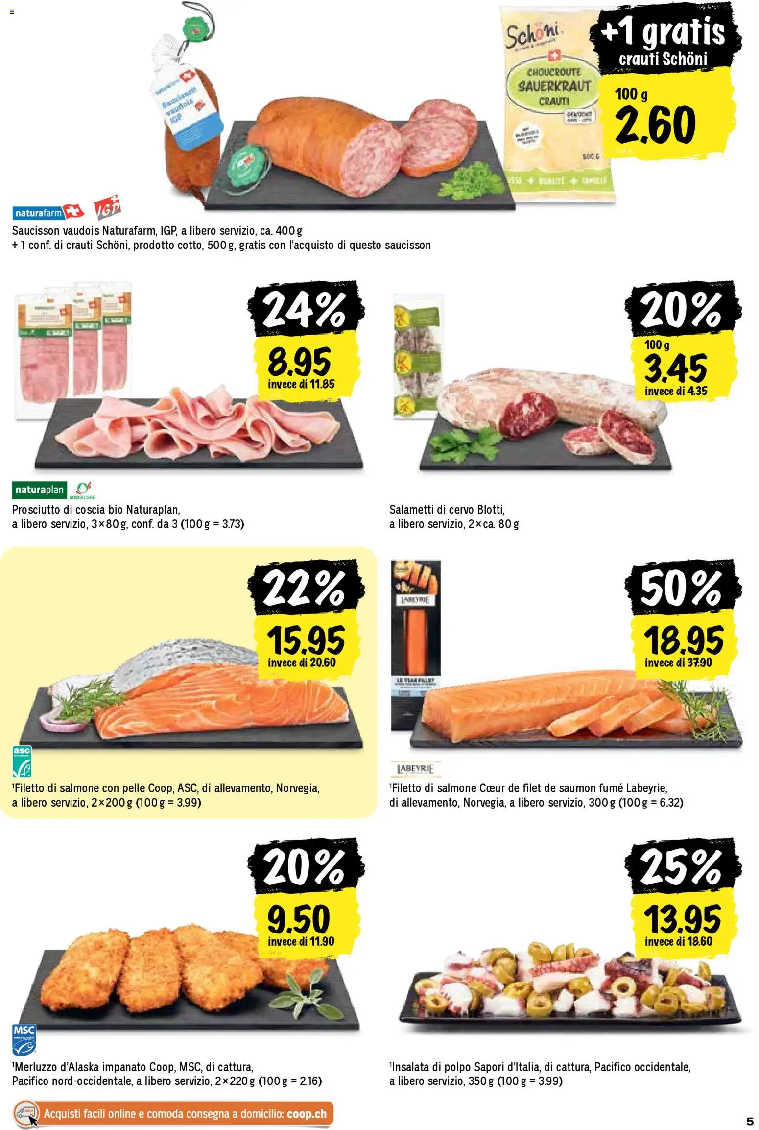 Coop - Una settimana di azioni – gültig ab 26.02.2026 | Seite: 5