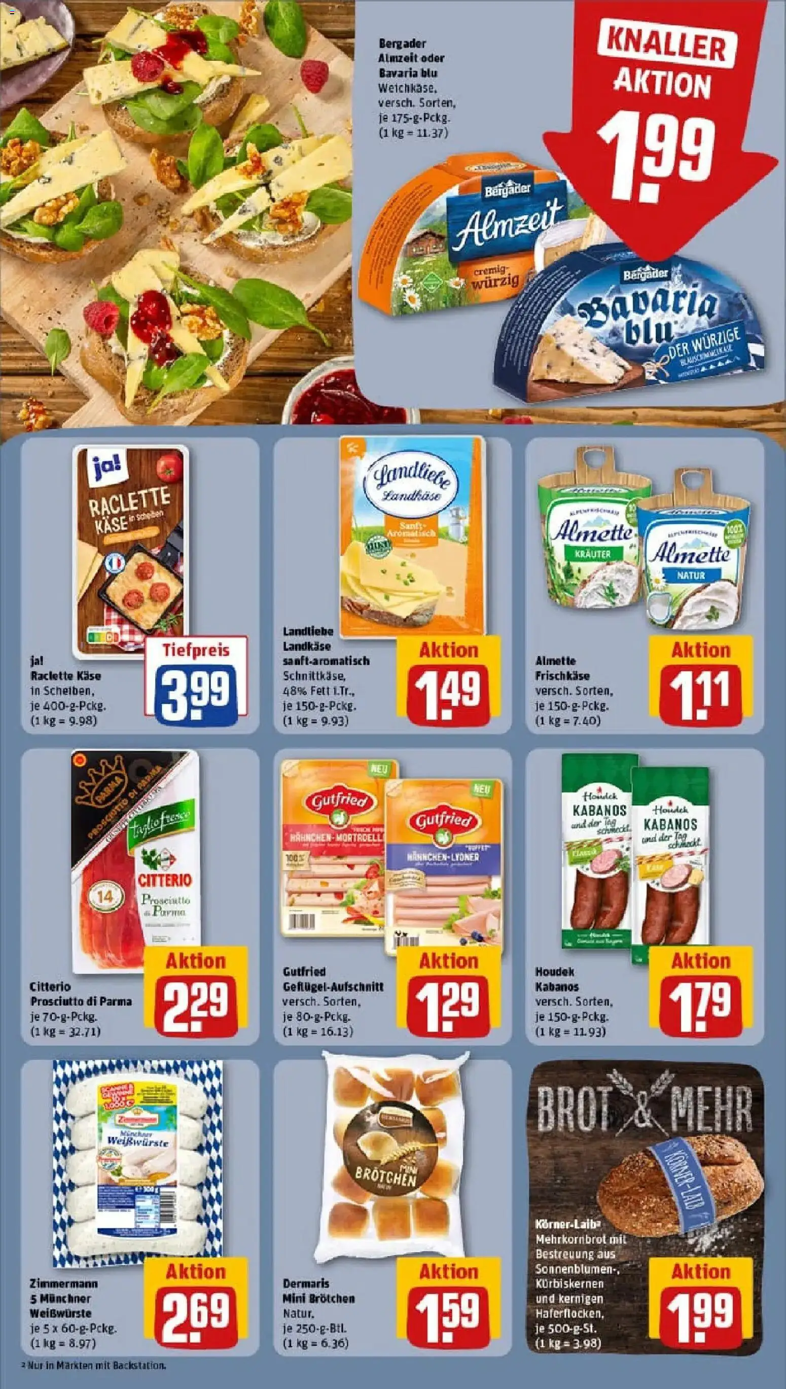 Rewe prospekt Leipzig / Lößnig	 – gültig ab 29.12.2025 | Seite: 12 | Produkte: Almette, Käse, Brot, Raclette