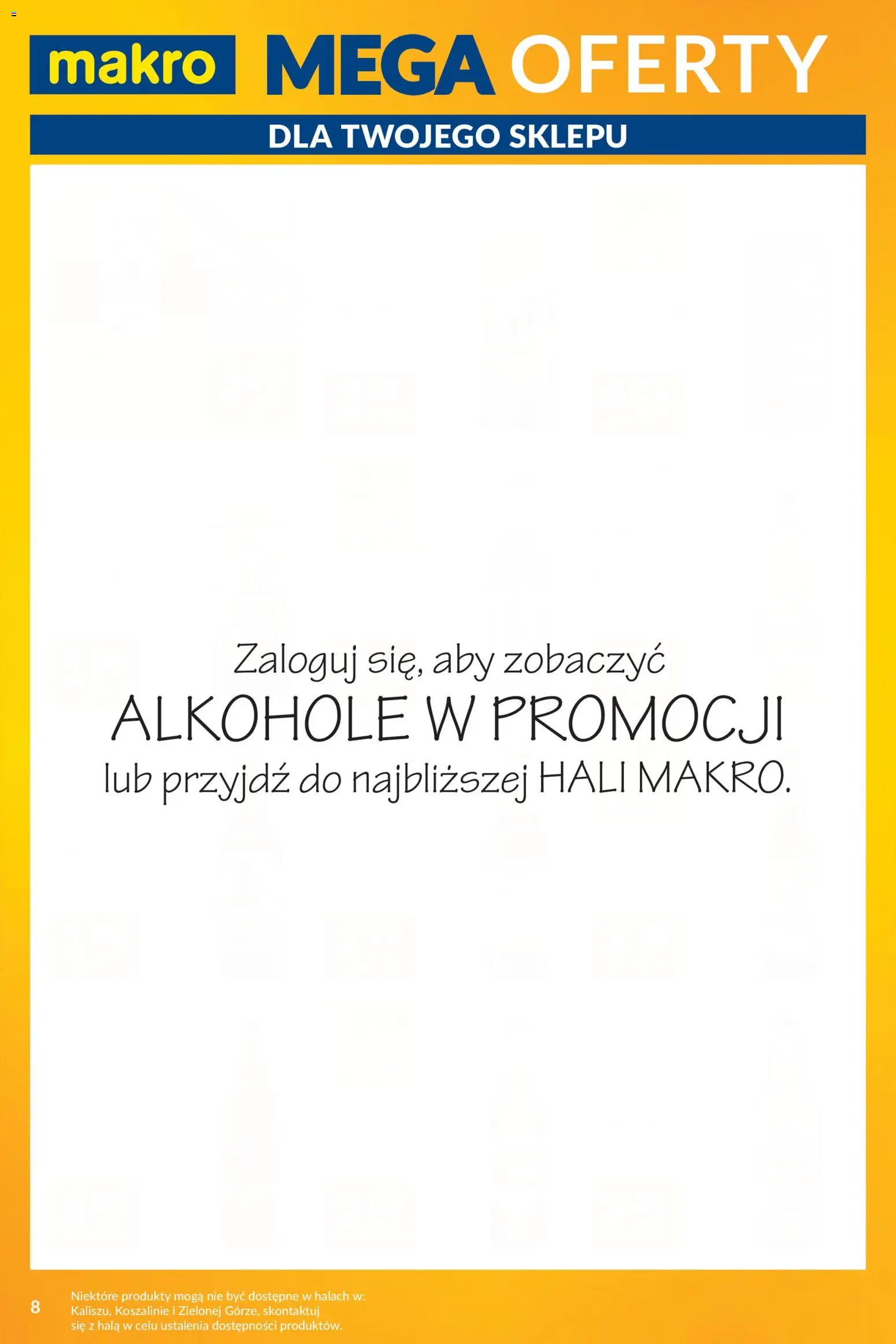 Makro Gazetka - Mega oferty dla Twojego Sklepu od 28.10.2025 | Strona: 8