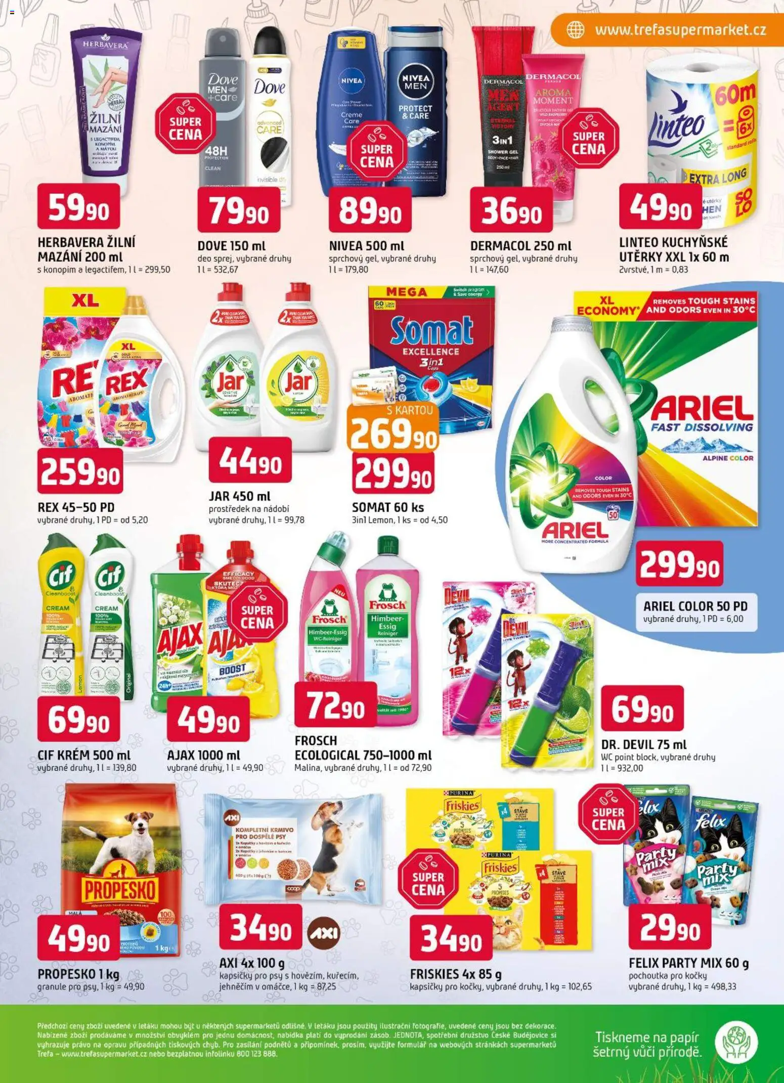 Trefa leták od 22.04.2026 | Strana: 11 | Produkty: Nivea, Nádobí, Wc, Dove