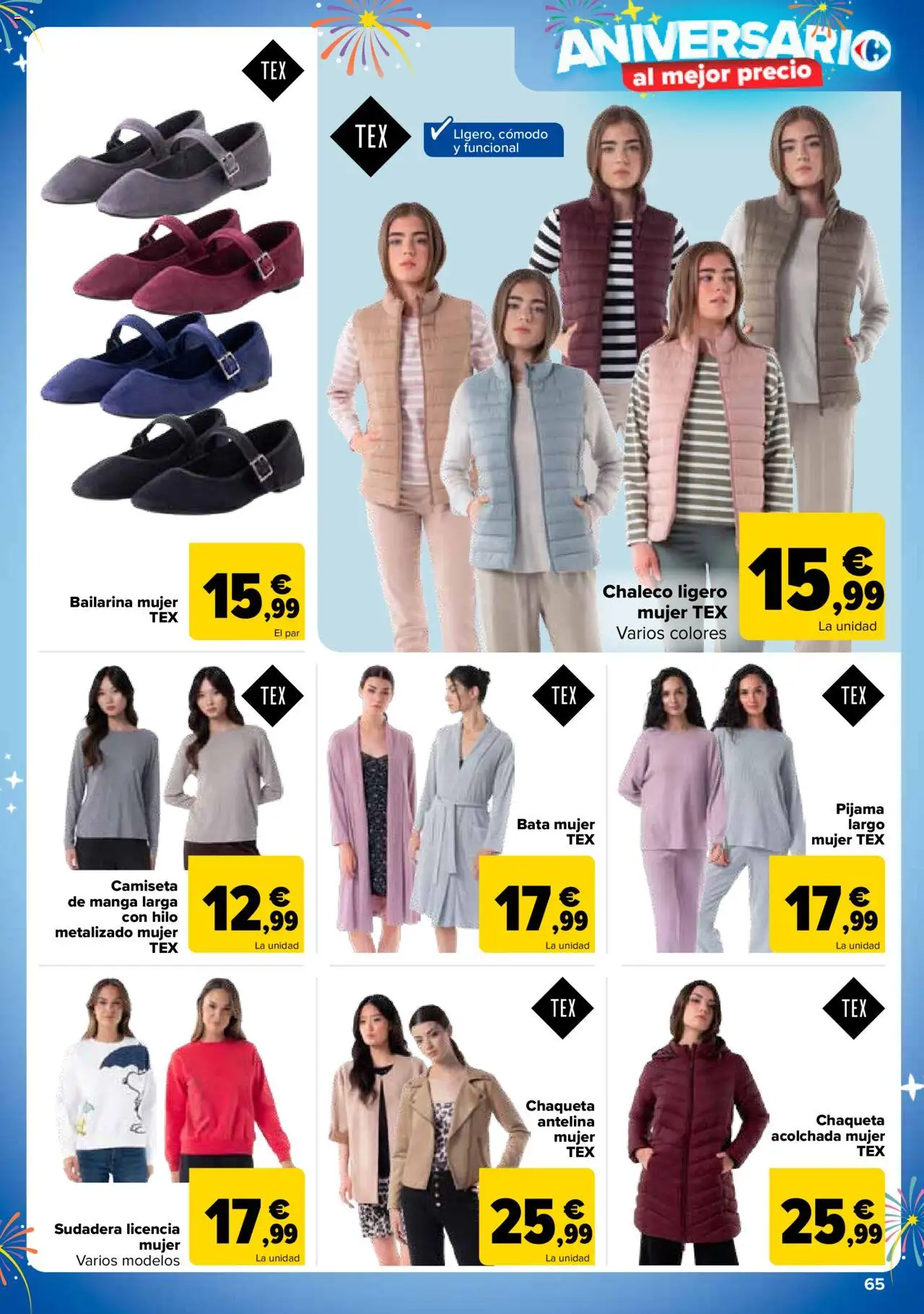 Carrefour folleto │ válido desde el 25.09.2025 | Página: 69 | Productos: Sudadera, Chaleco, Chaqueta, Pijama