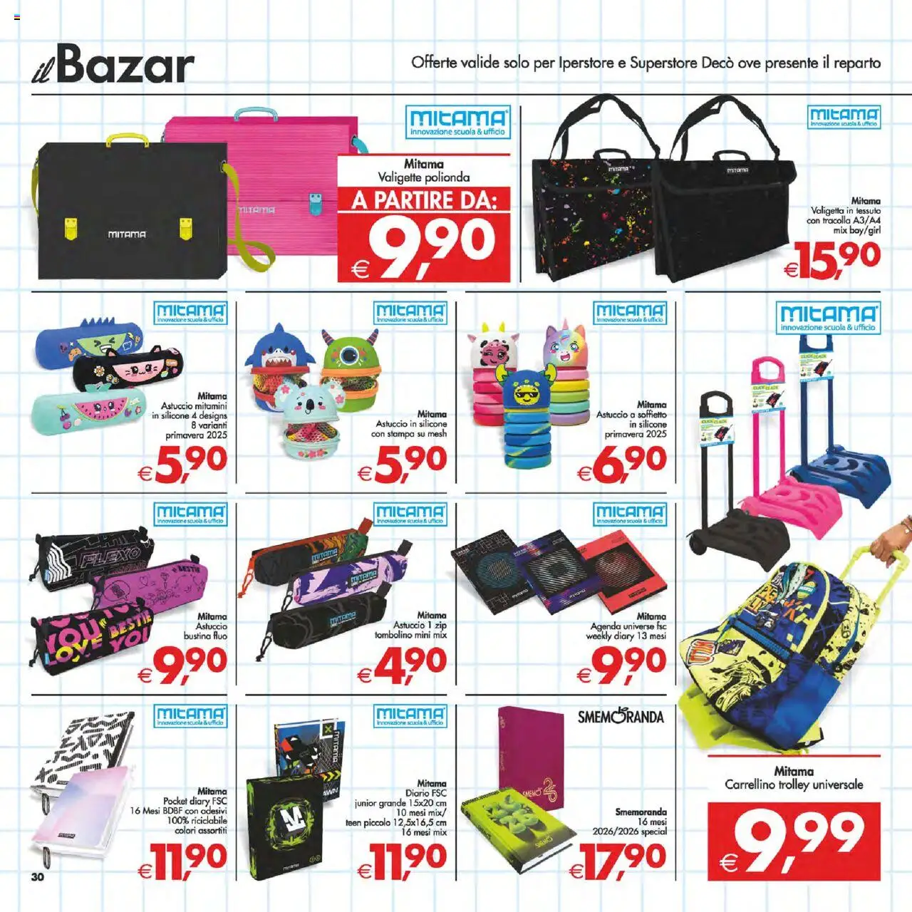 Volantino Decò del 22.08.2025 | Pagina: 37 | Prodotti: Astuccio, Silicone, Trolley, Valigetta