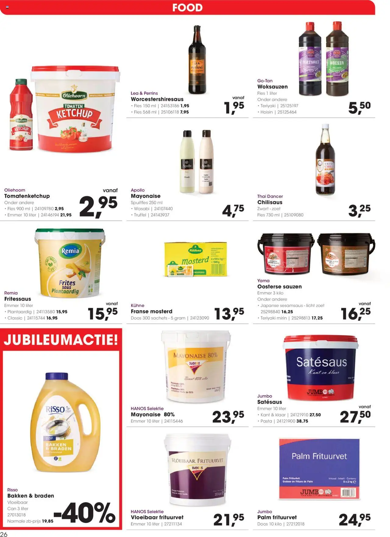  | Pagina: 26 | Producten: Olie, Tomaten, Pasta, Saus
