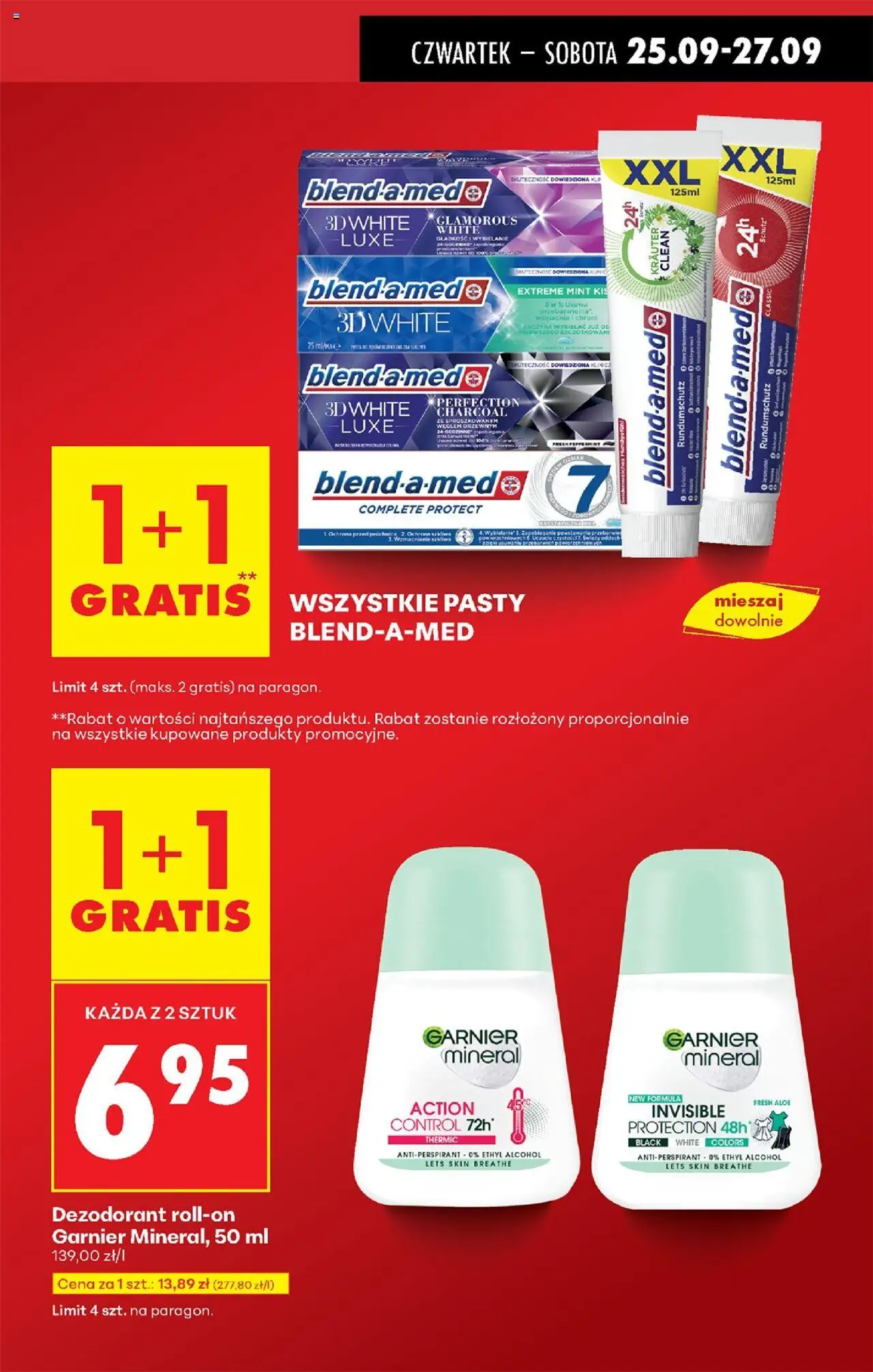 Biedronka gazetka - Oferta w tym tygodniu od 25.09.2025 | Strona: 13 | Produkty: Dezodorant