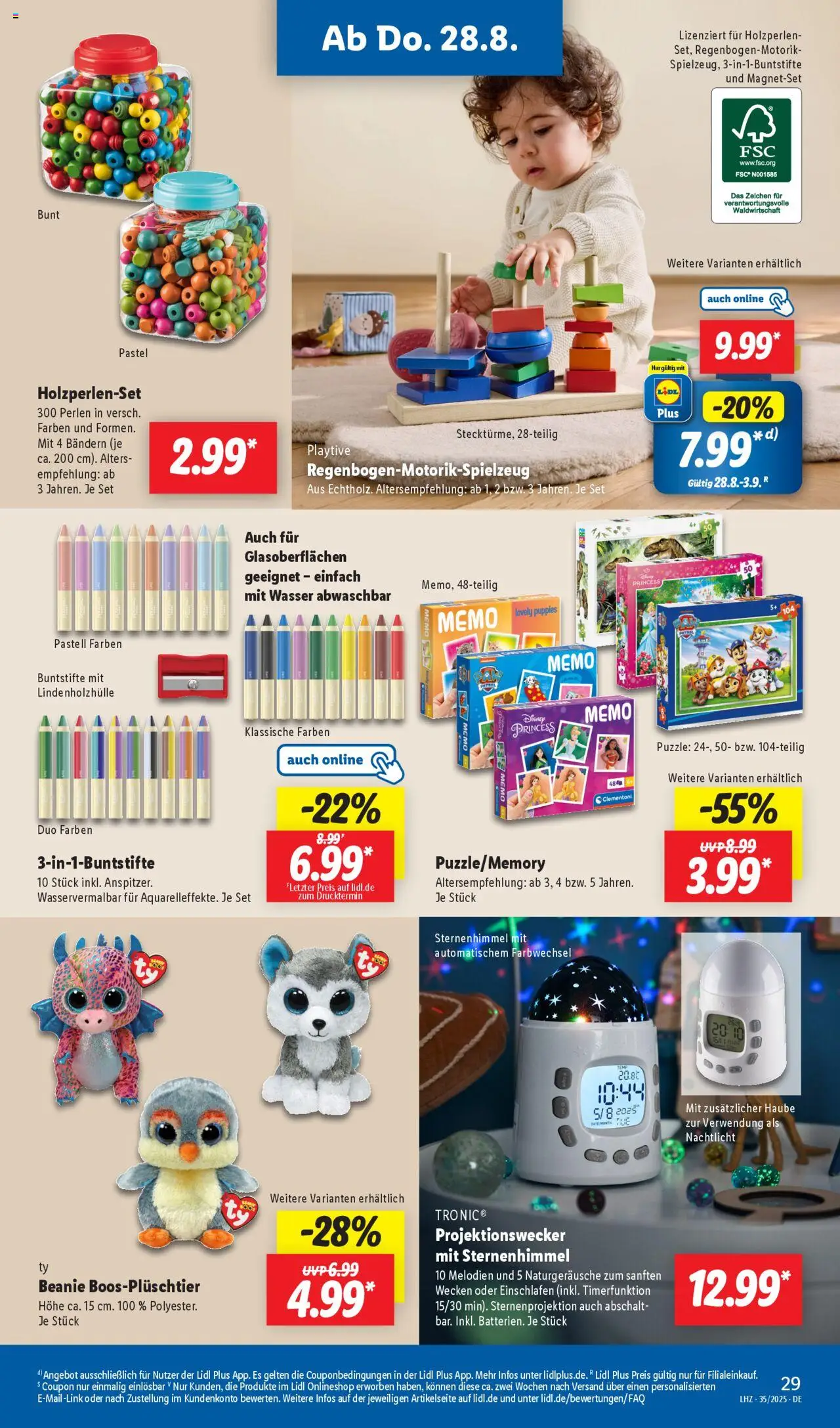 Lidl Prospekt Holzminden	 - gültig ab dem 25.08.2025 | Seite: 17 | Produkte: Wasser, Nachtlicht