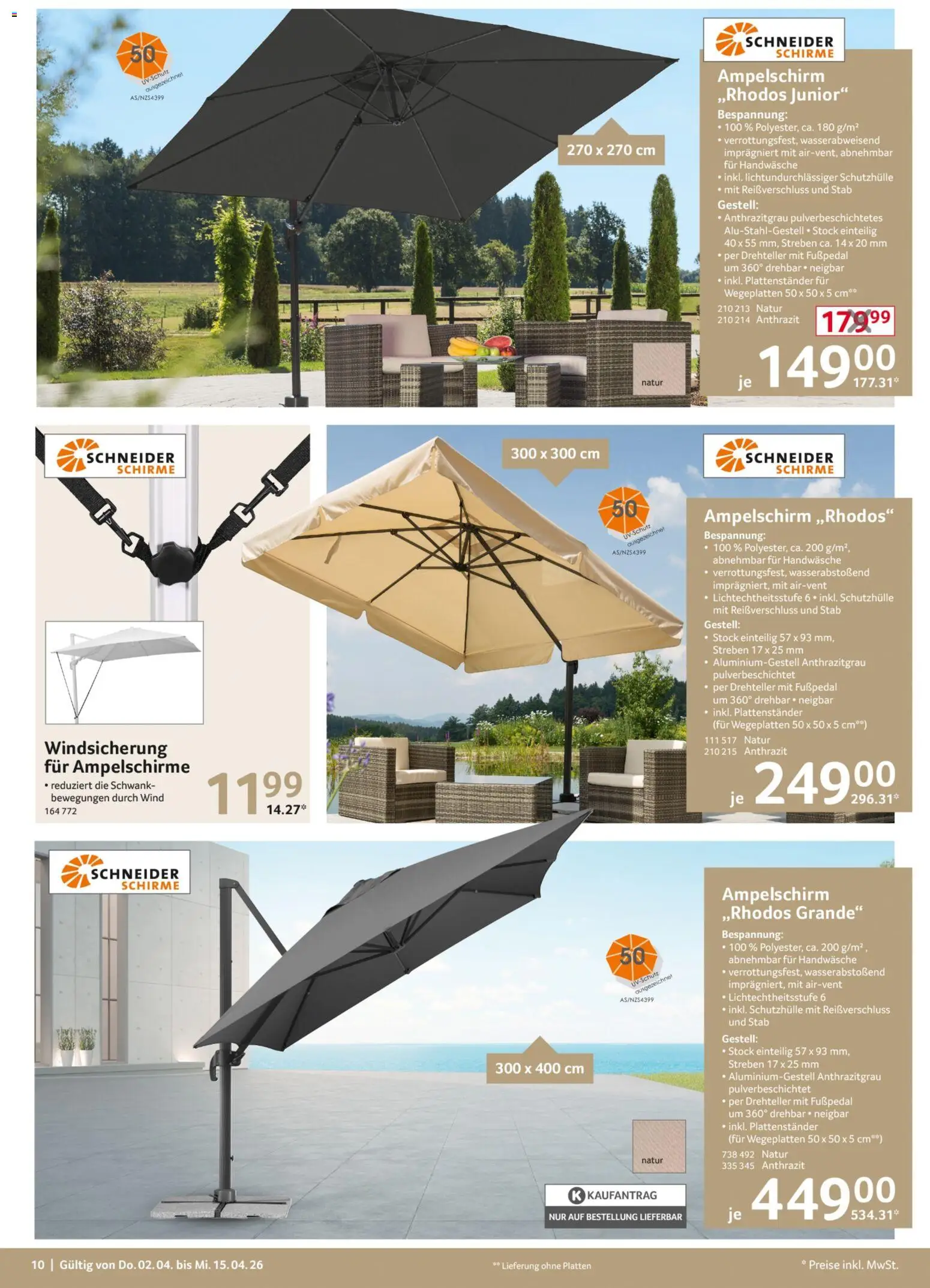 Selgros Garten & Freizeit – gültig ab 02.04.2026 | Seite: 10