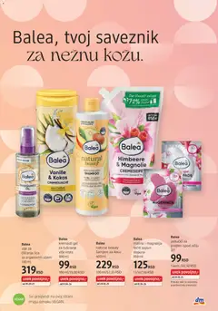 Balea malina i magnolija tečni sapun dopuna, malina i magnolija tečni sapun dopuna 850 ml - pregled DM Drogerie kataloga - važi od 01.04.2026 | Strana: 3 | Proizvode: Šampon, Malina, Ulje, Gel za tuširanje