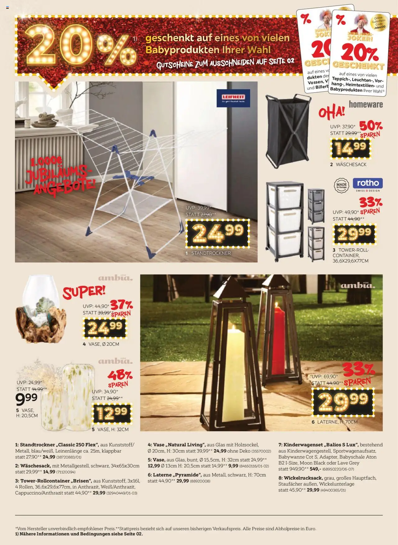 XXXLutz Prospekt aktuell gültig ab 29.07.2025 | Seite: 18 | Produkte: Vase