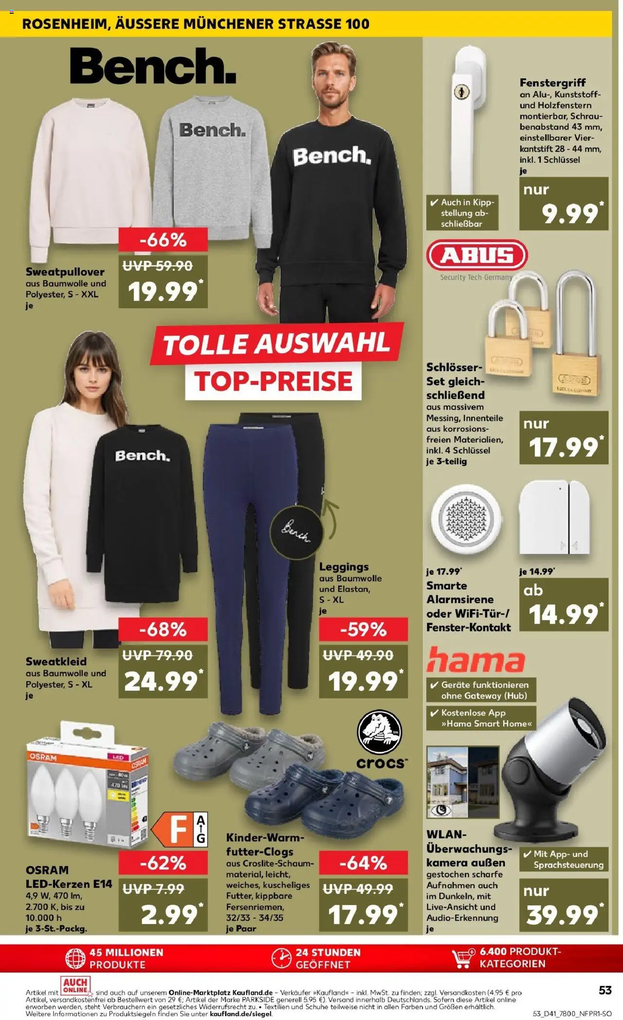 Kaufland prospekt Bad Aibling	 – gültig ab 13.10.2025 | Seite: 53 | Produkte: Kamera, Sweatshirt, Leggings