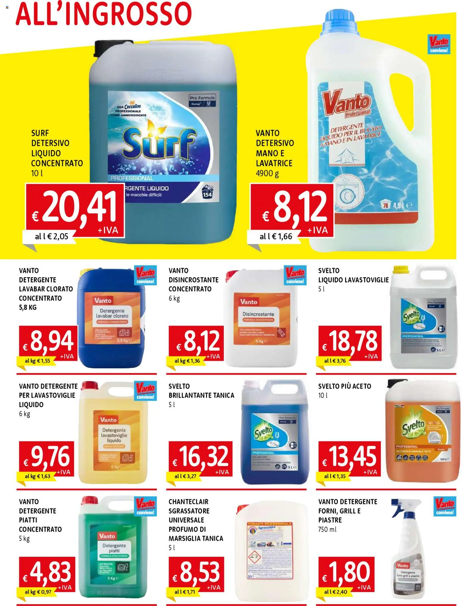 Volantino Famila del 08.01.2026 | Pagina: 7 | Prodotti: Ammorbidente, Detergente, Tanica, Profumo