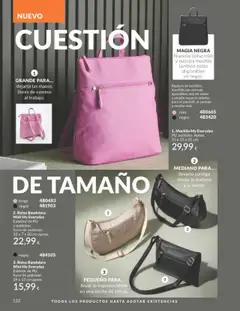 Catálogo AVON campaña 8 │ válido desde el 01.08.2025 | Página: 132 | Productos: Bolso bandolera, Bolso, Mochila