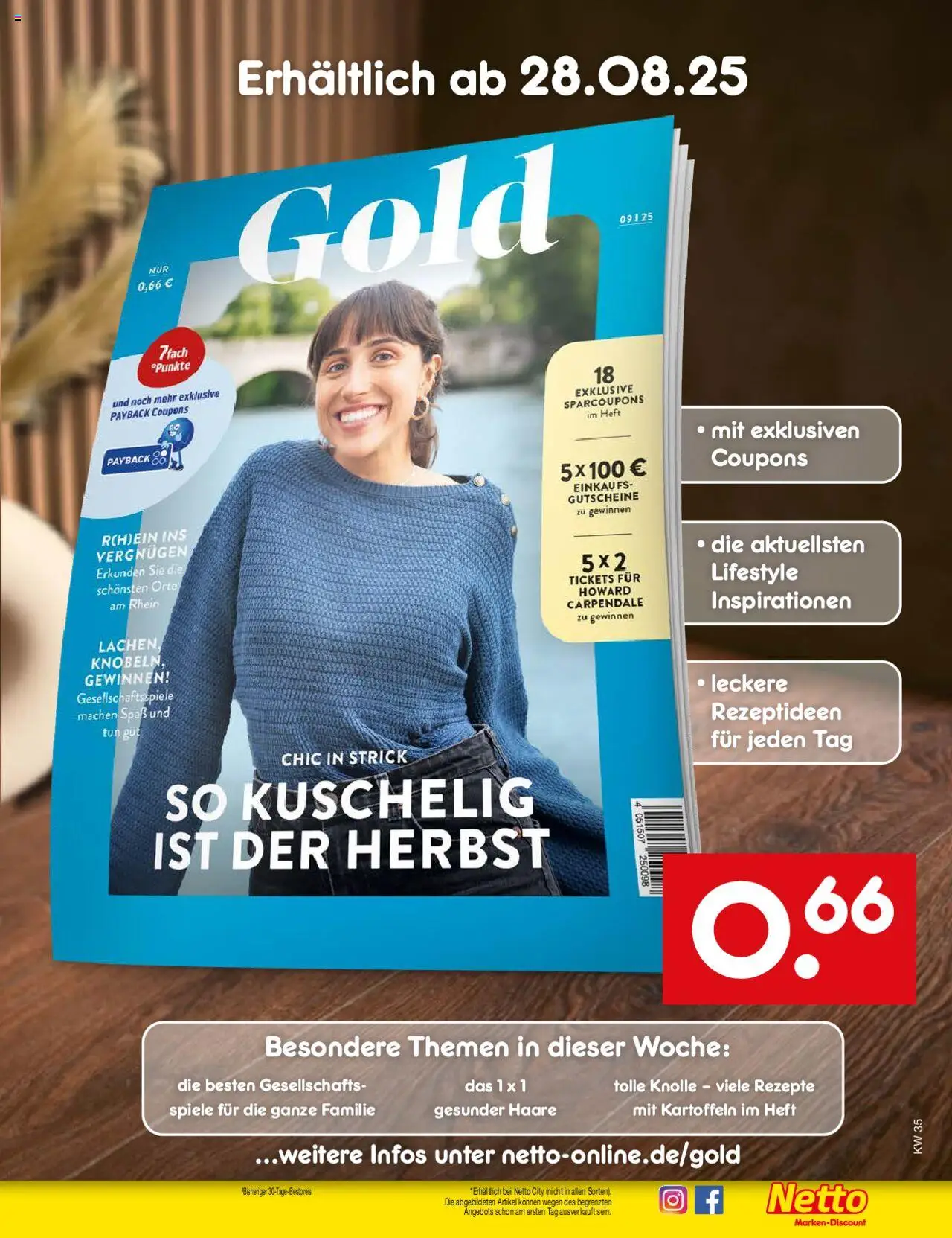 Netto Marken-Discount Prospekt 	 - gültig ab dem 25.08.2025 | Seite: 61 | Produkte: Kartoffeln