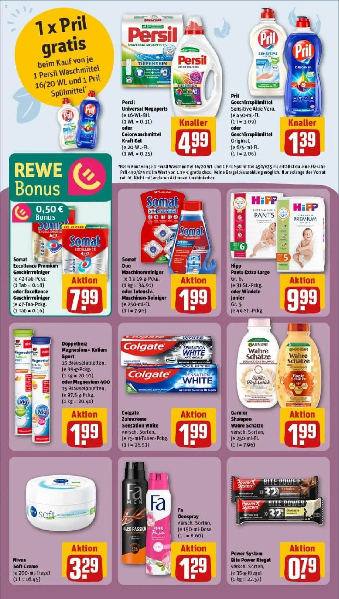 Rewe prospekt Mönchengladbach	 - gültig ab dem 22.06.2025 | Seite: 24 | Produkte: Creme, Waschmittel, Pril, Persil