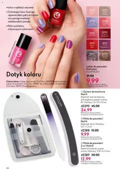 Pogląd oferty "Oriflame Katalog 15 2025" - ważna od 22.10.2025 | Strona: 46 | Produkty: Lakier do paznokci