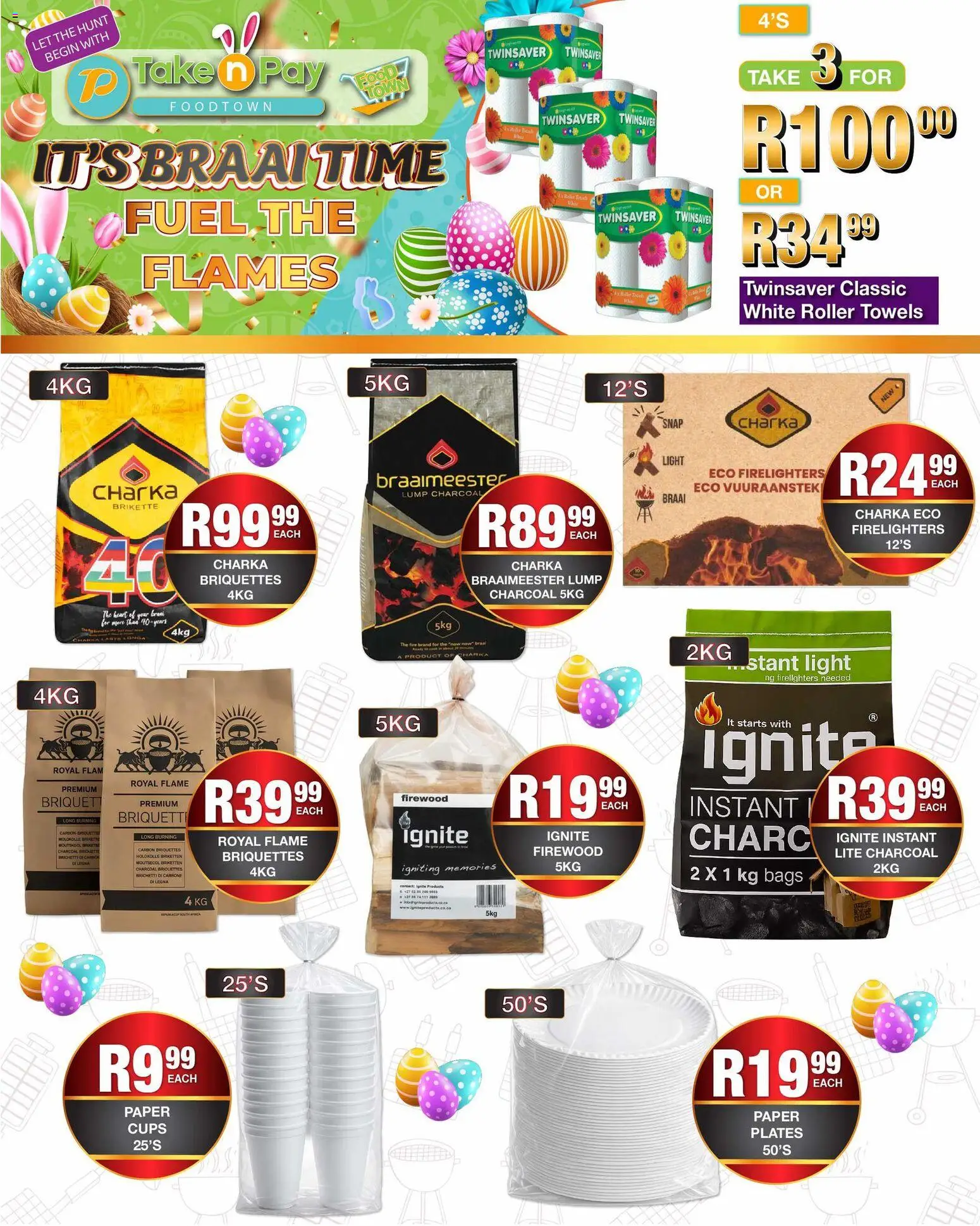 New Take n Pay catalogue – valid from 23.03.2026 | Page: 19 | Products: Light, Paper, Paper plates