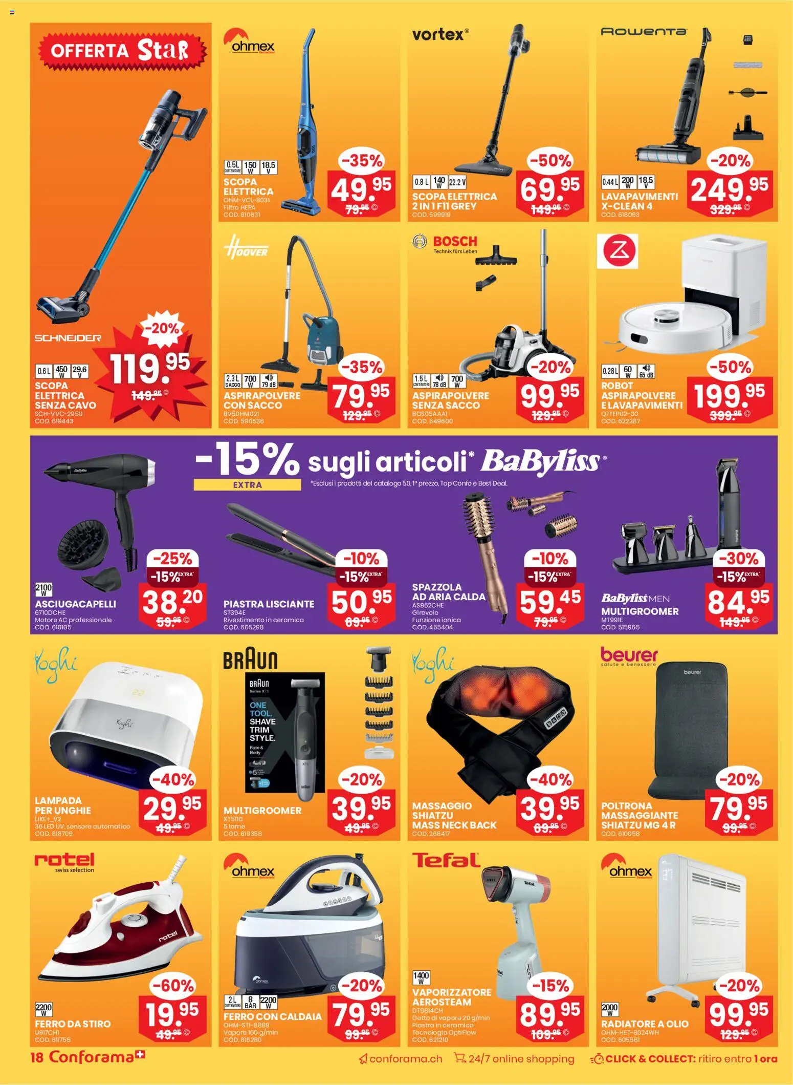 Conforama Aktionen Super Saldi – gültig ab 17.12.2025 | Seite: 18 | Produkte: Top, Bosch