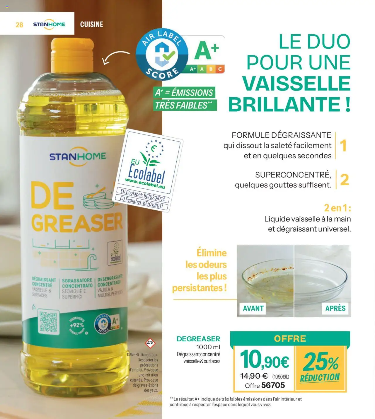 {H1} | Page: 28 | Produits: Liquide vaisselle