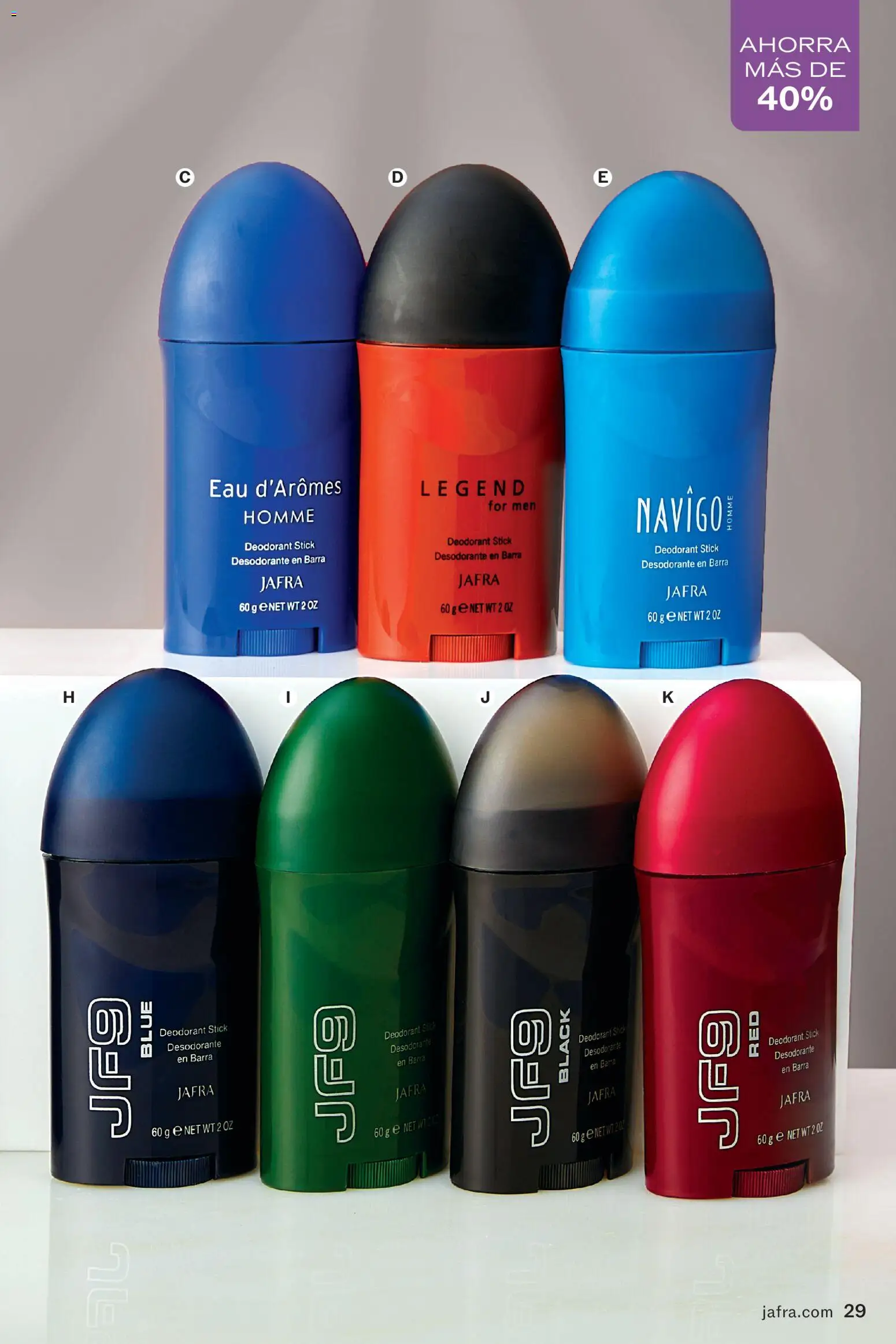 JAFRA folleto │ válido desde el 01.01.2026 | Página: 29 | Productos: Desodorante