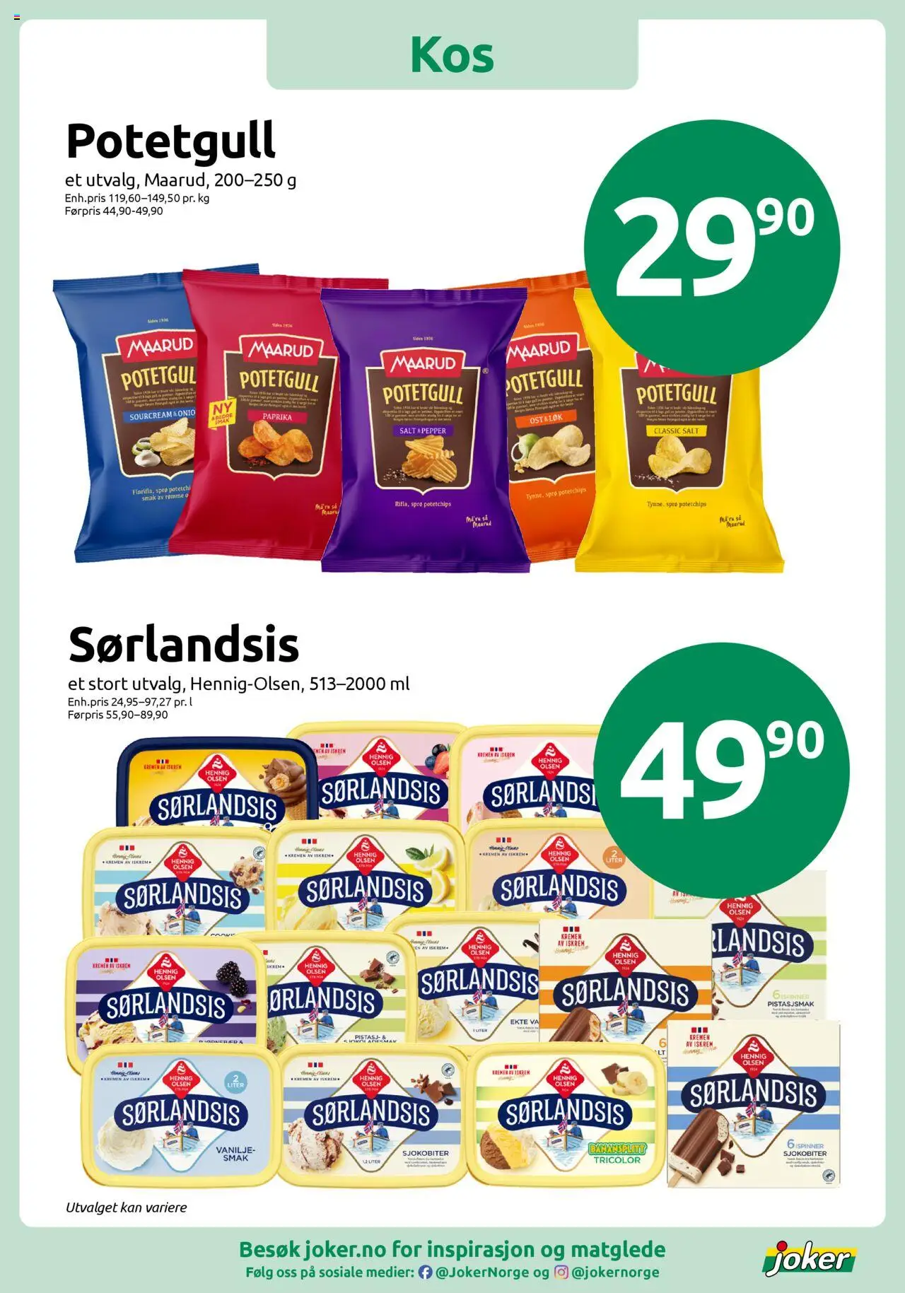  | Side: 8 | Produkter: Rømme, Iskrem, Napolitane, Mikrovalovka