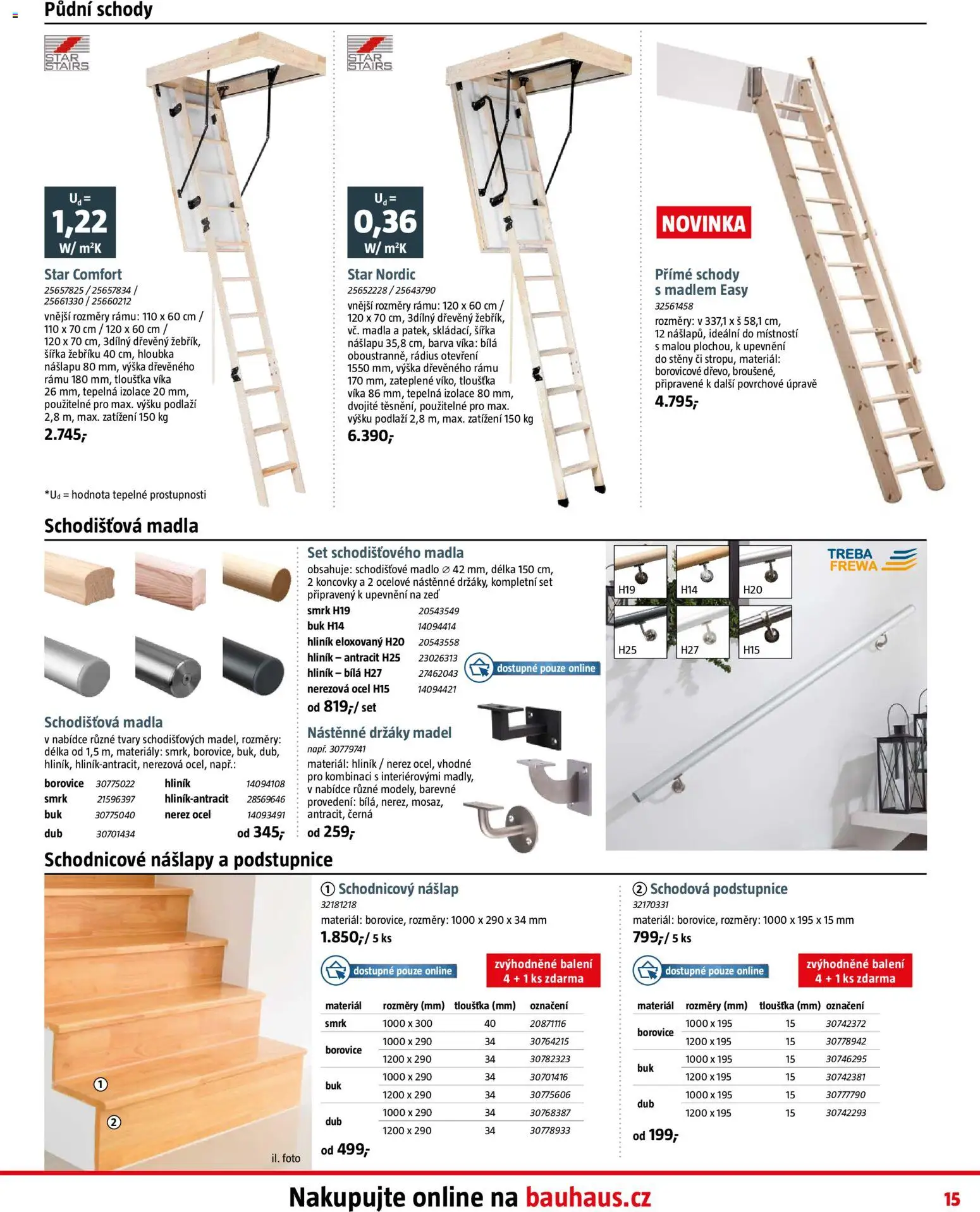 Bauhaus leták od 31.10.2025 | Strana: 15 | Produkty: Madlo