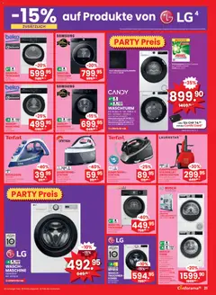 Conforama aktionen ab 25.03.2026 gültig | Seite: 21 | Produkte: Waschpulver, Bügeleisen, Waschmaschine, Bosch