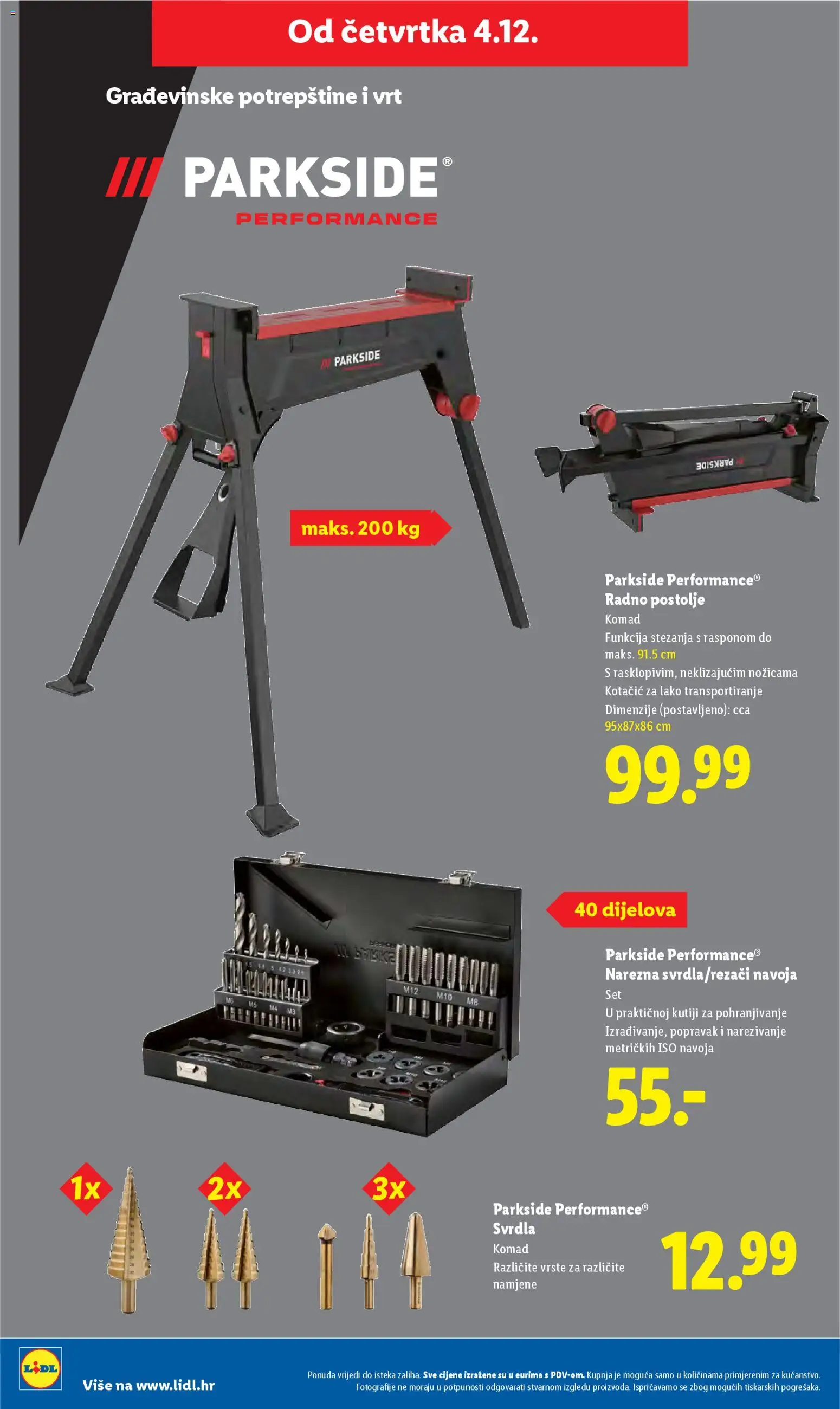 Lidl katalog | vrijedi od 01.12.2025 | Stranica: 56 | Proizvodi: Parkside