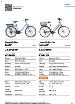 Jumbo Aktionen Dein Velo 2025 ab 21.02.2025 gültig | Seite: 13 | Produkte: Gewicht