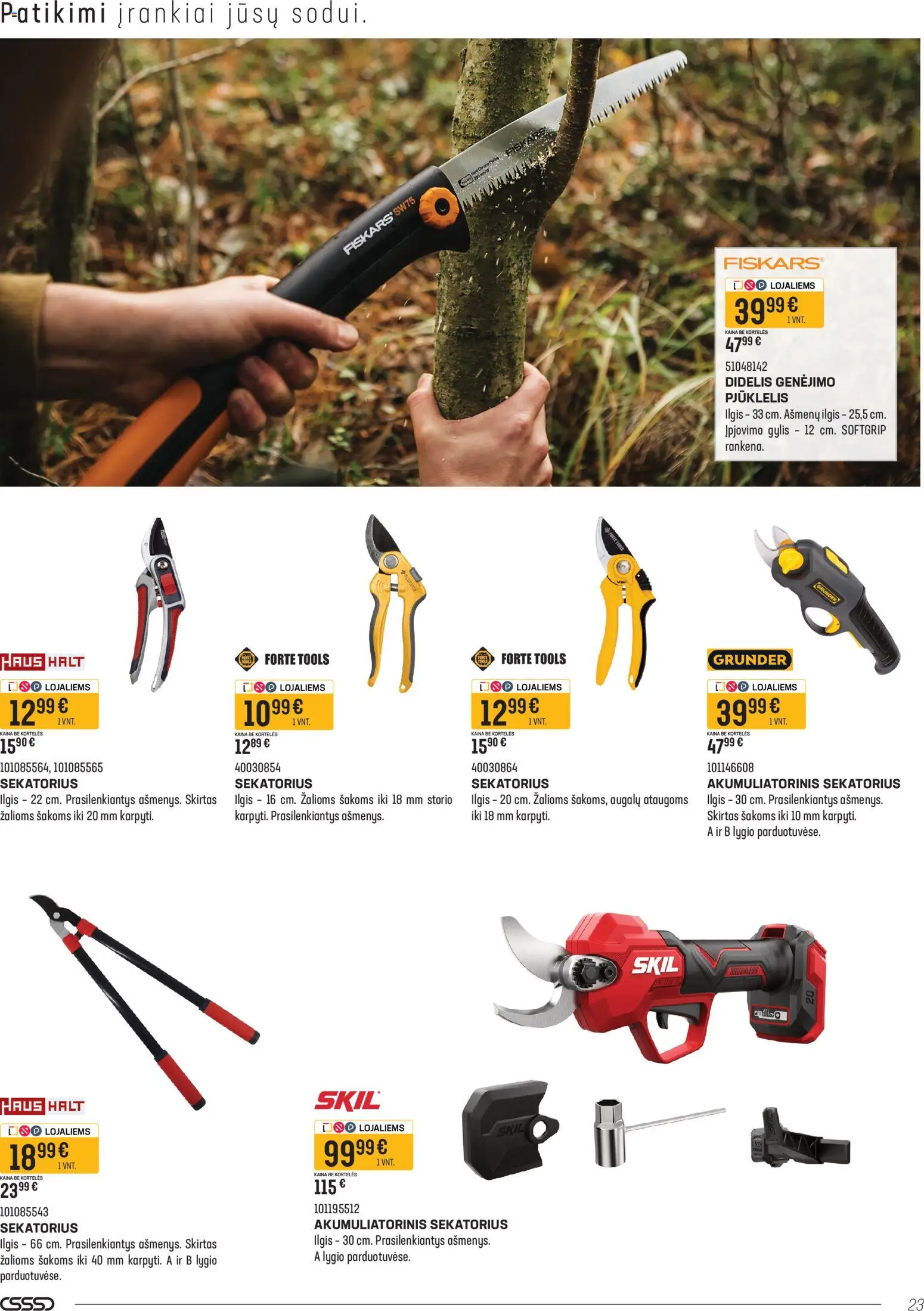 Senukai akcijos nuo 09.03.2026 | Puslapis: 23