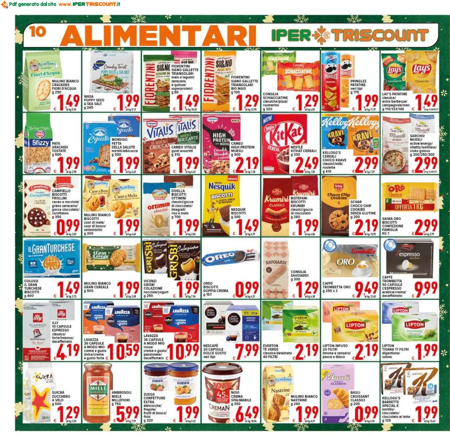 Volantino Ipertriscount del 06.12.2025 | Pagina: 10 | Prodotti: Crema, Rosmarino, Riso, Zucchero