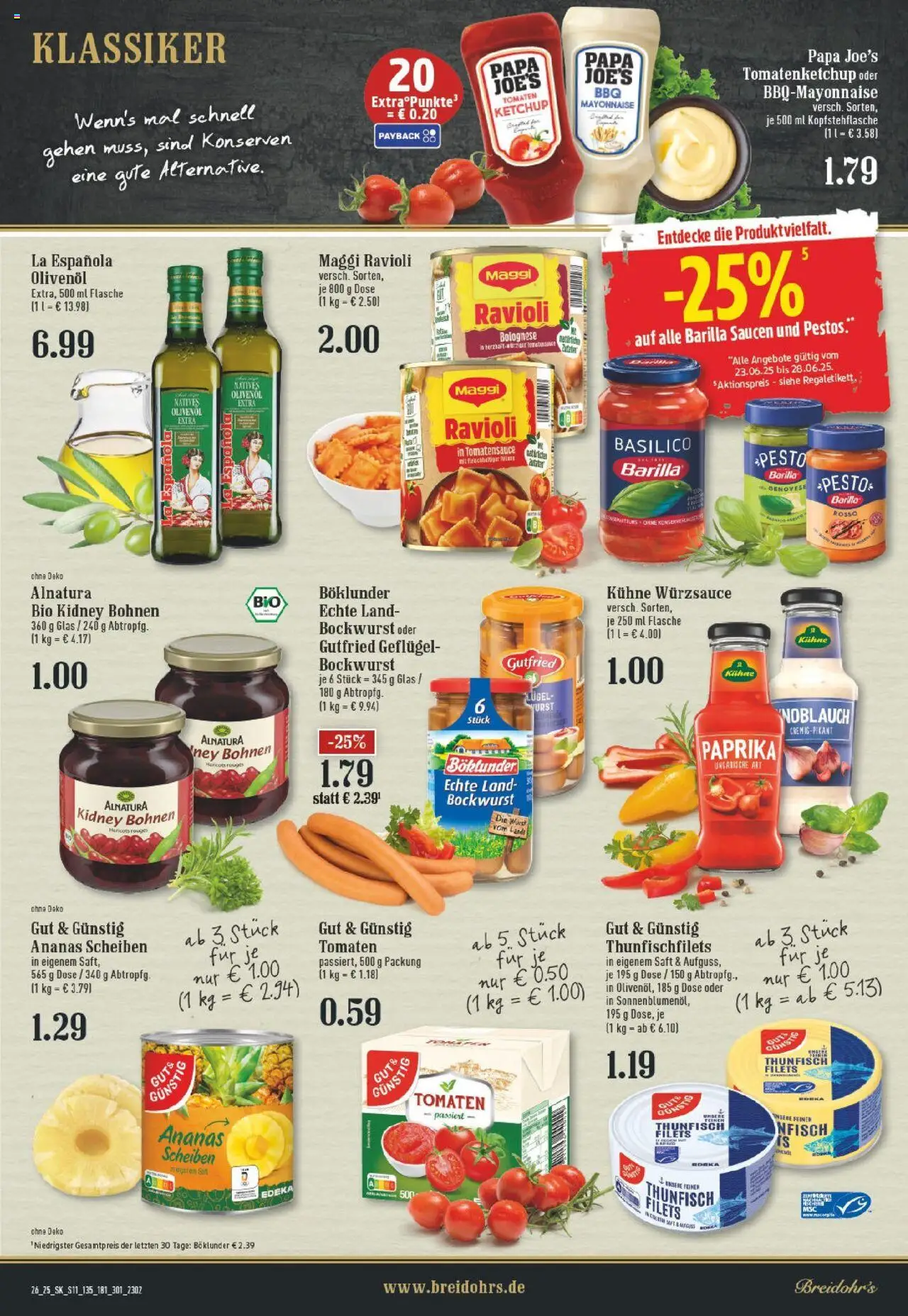 Edeka prospekt Hilden	 - gültig ab dem 22.06.2025 | Seite: 11 | Produkte: Maggi, Olivenol, Wurst, Ketchup