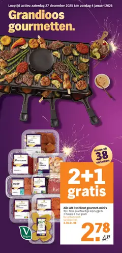 plantaardige kip nuggets, Plantaardige kip nuggets - Voorbeeld van een folder van Albert Heijn, geldig van 27.12.2025 | Pagina: 9